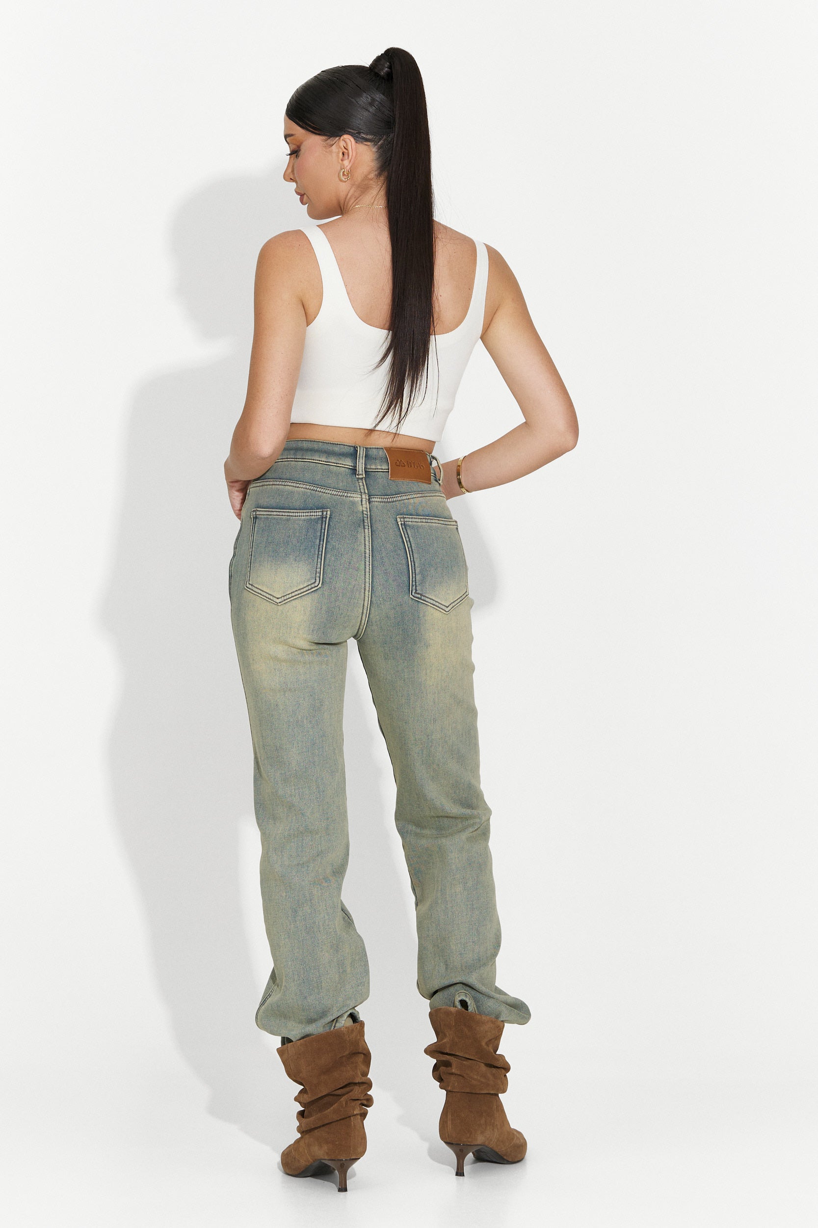 Női alkalmi kék farmer Brisia Bogas