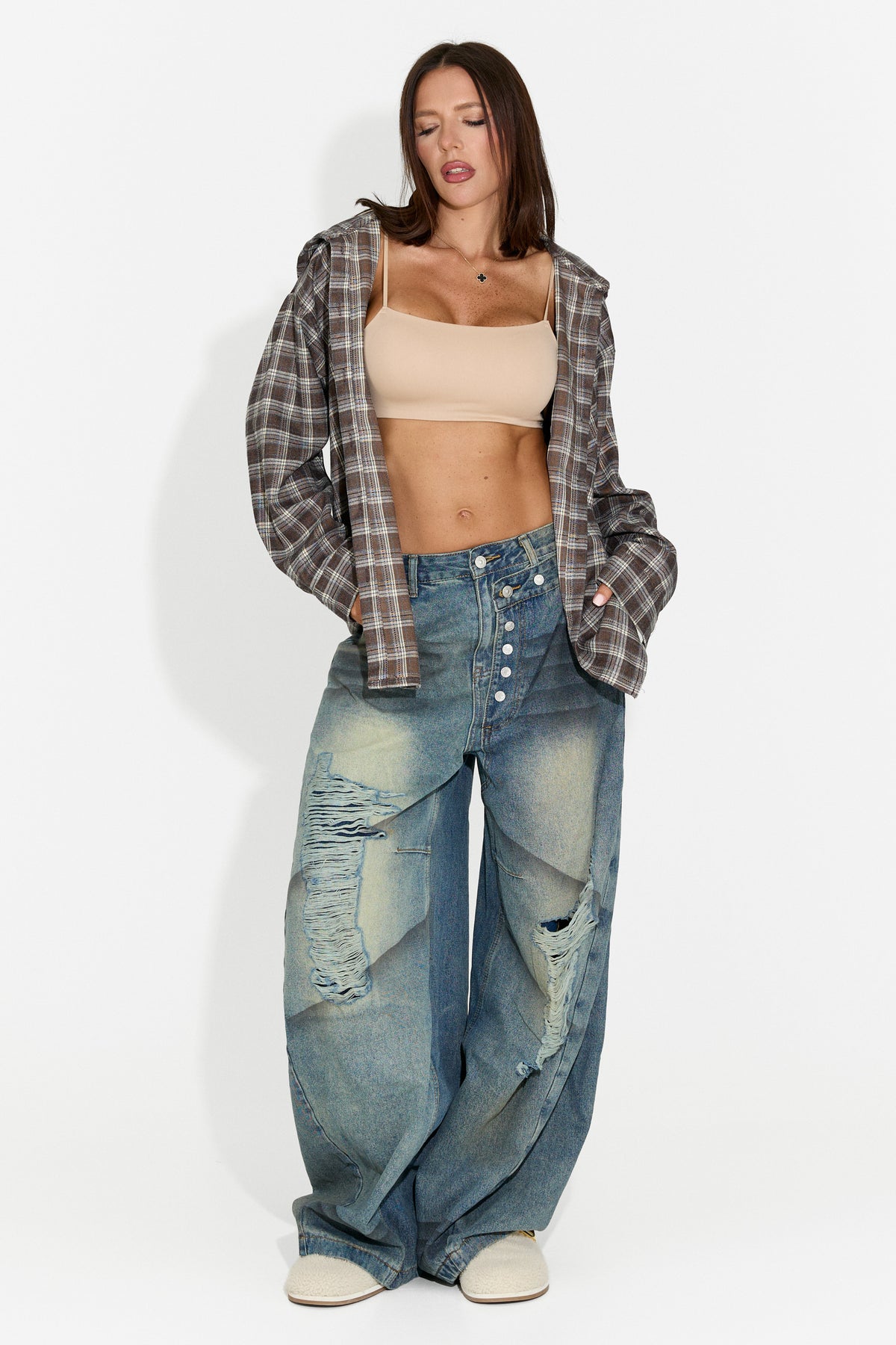 Blugi dama casual albastri Fentasy Bogas