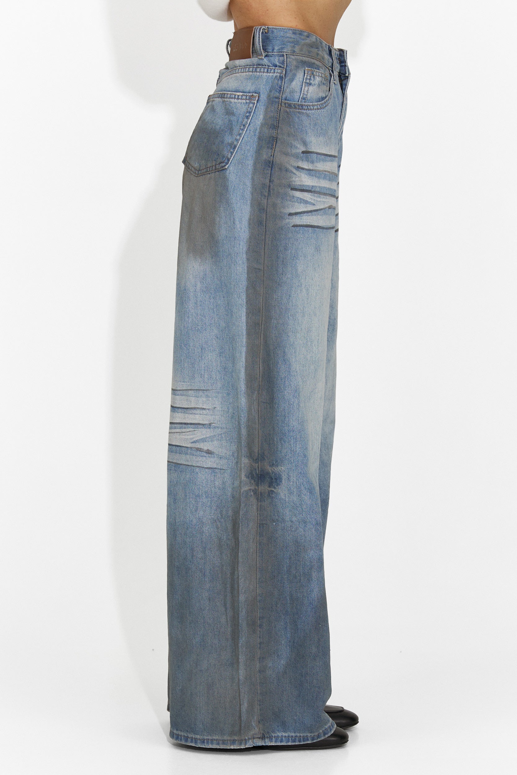 Siminia Bogas Kék Női Farmer