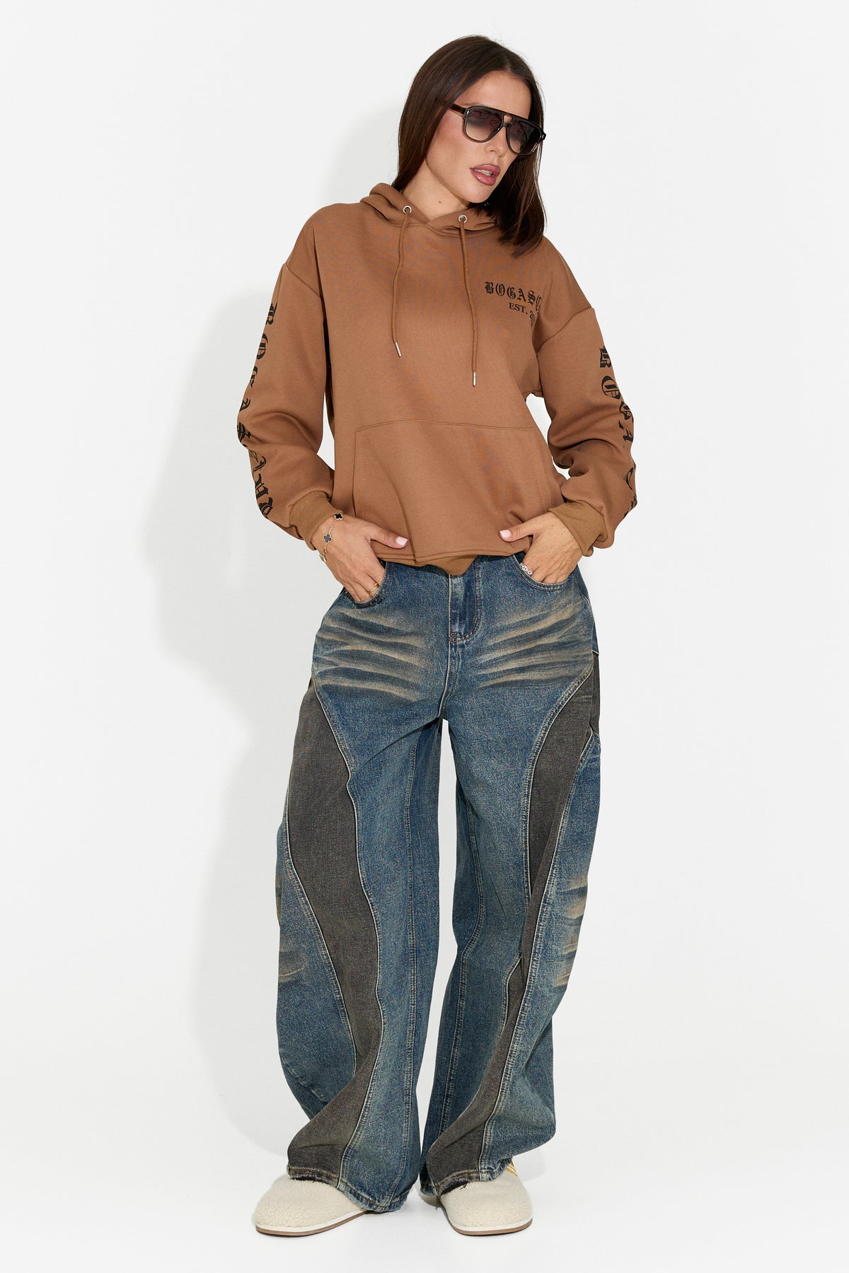 Blugi dama casual bleu Ghensa Bogas