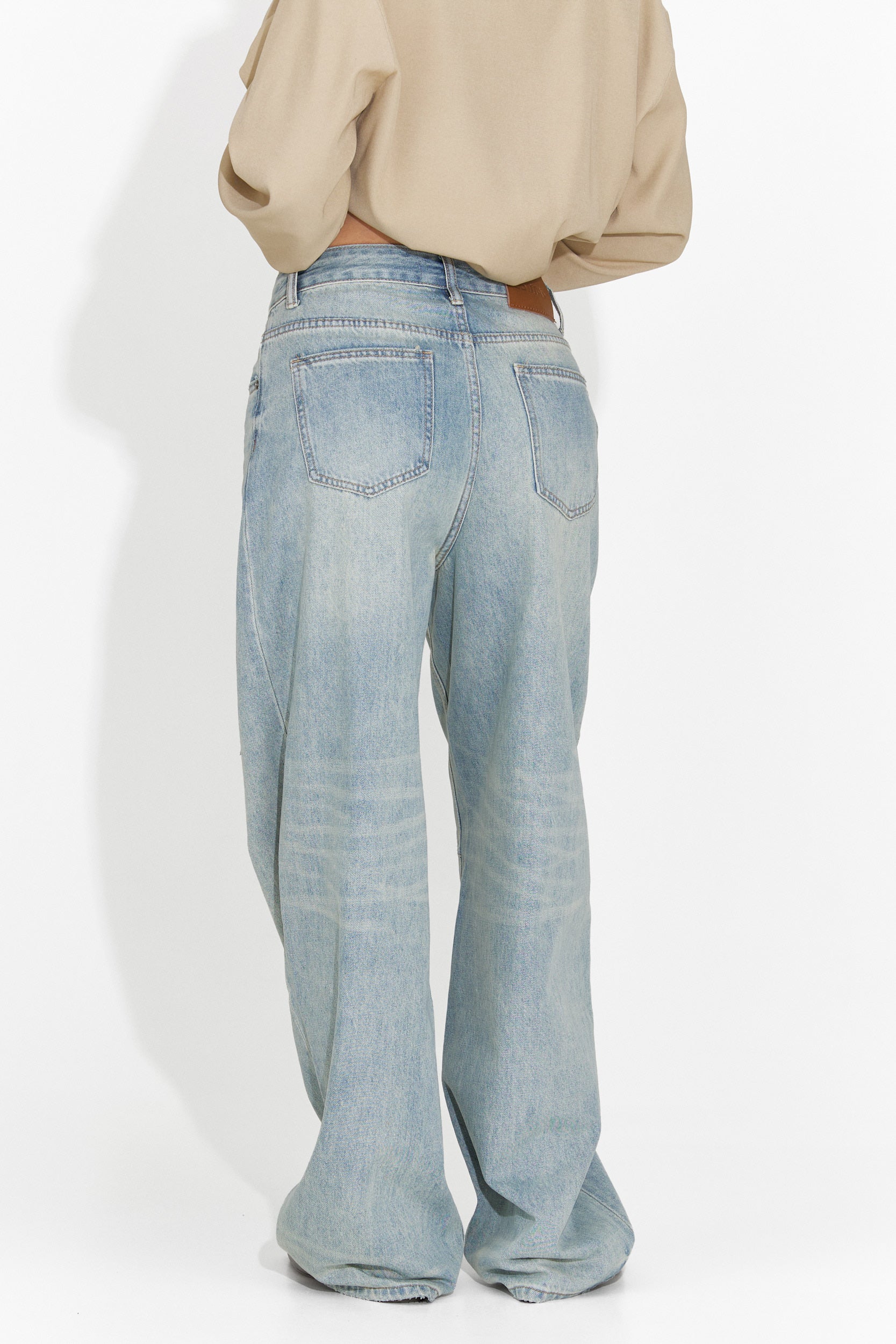 Laza kék Hanina Bogas női farmerek