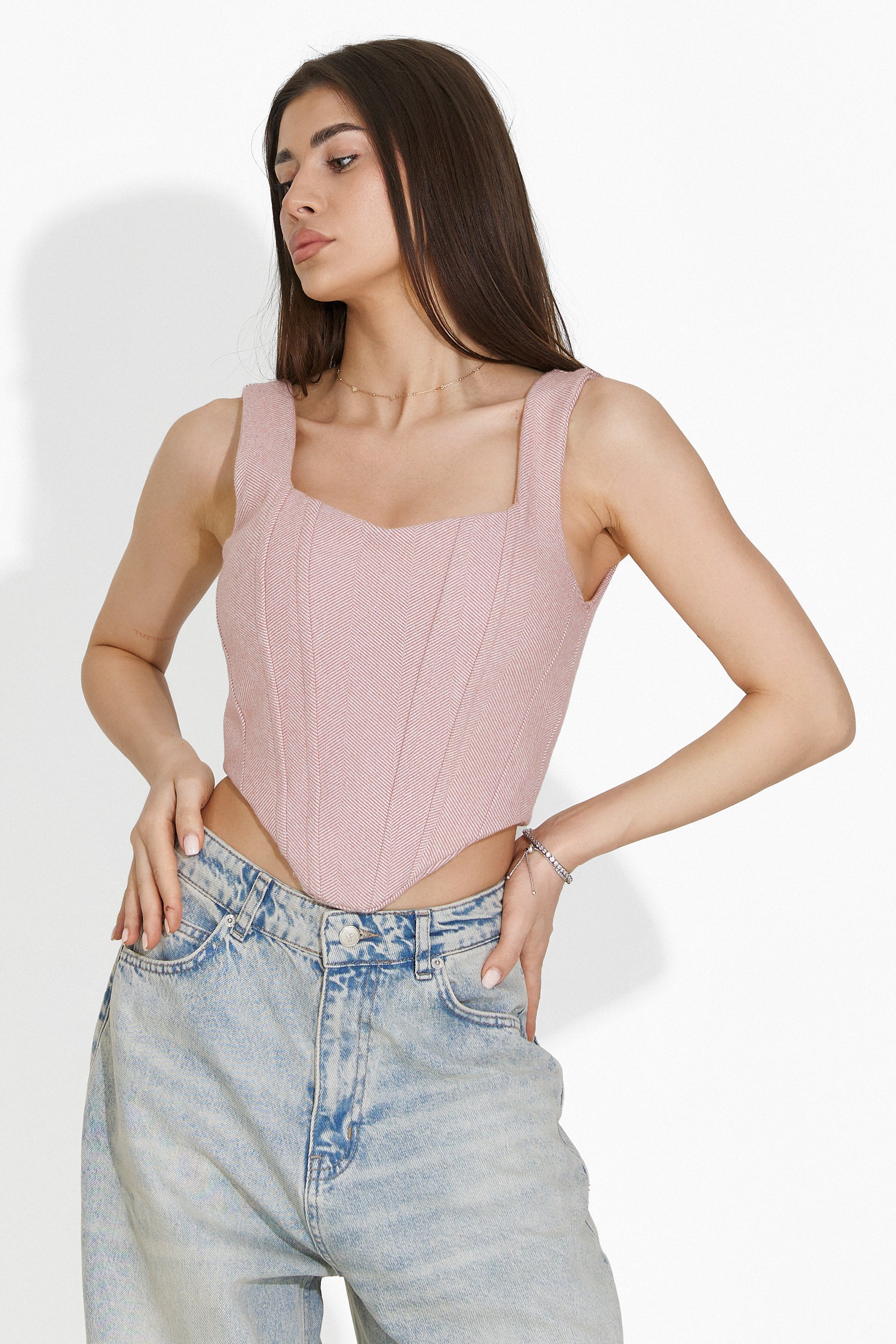 Karysa Bogas női kék casual farmer