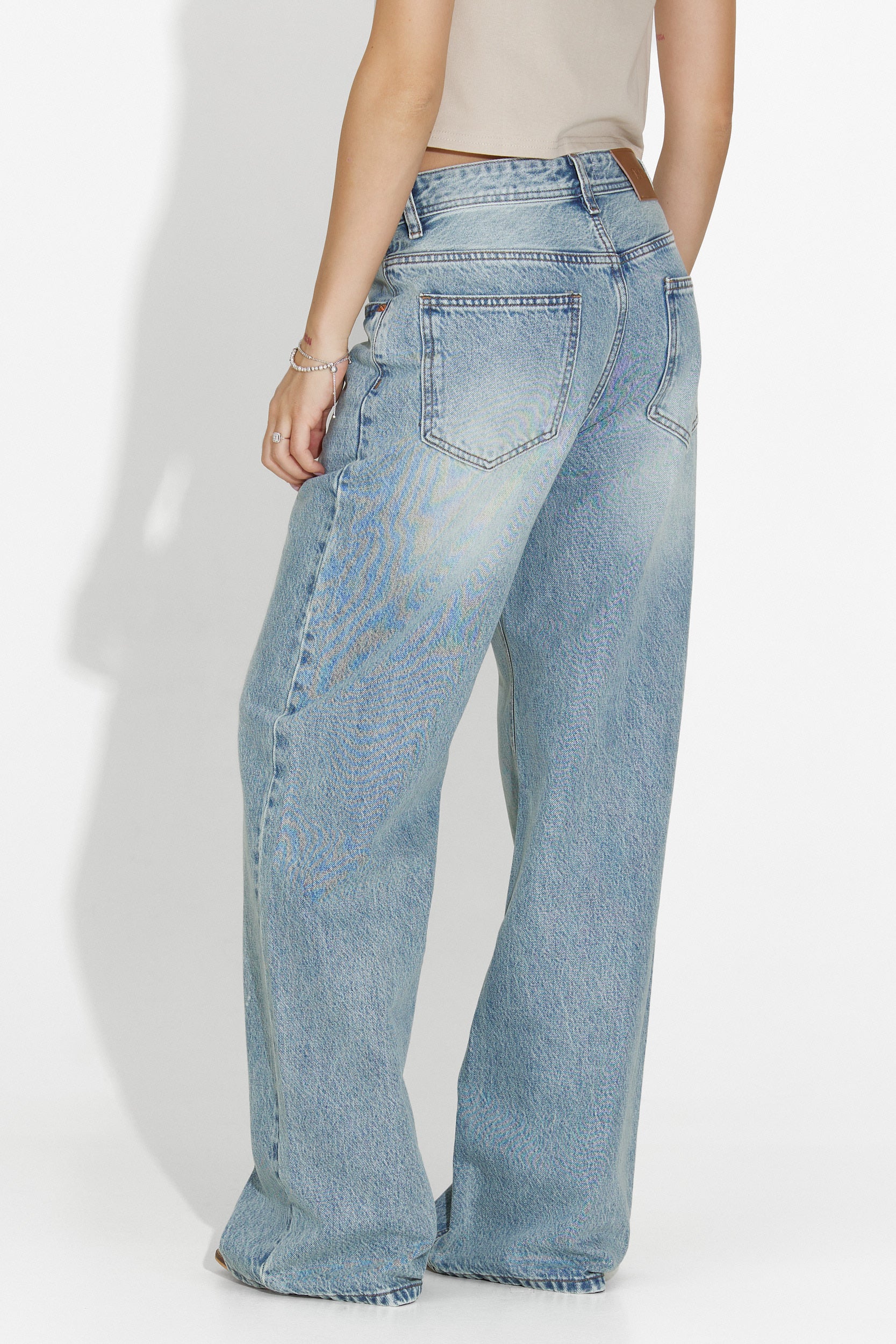 Luma Bogas Női Kék Farmer Casual Stílusban