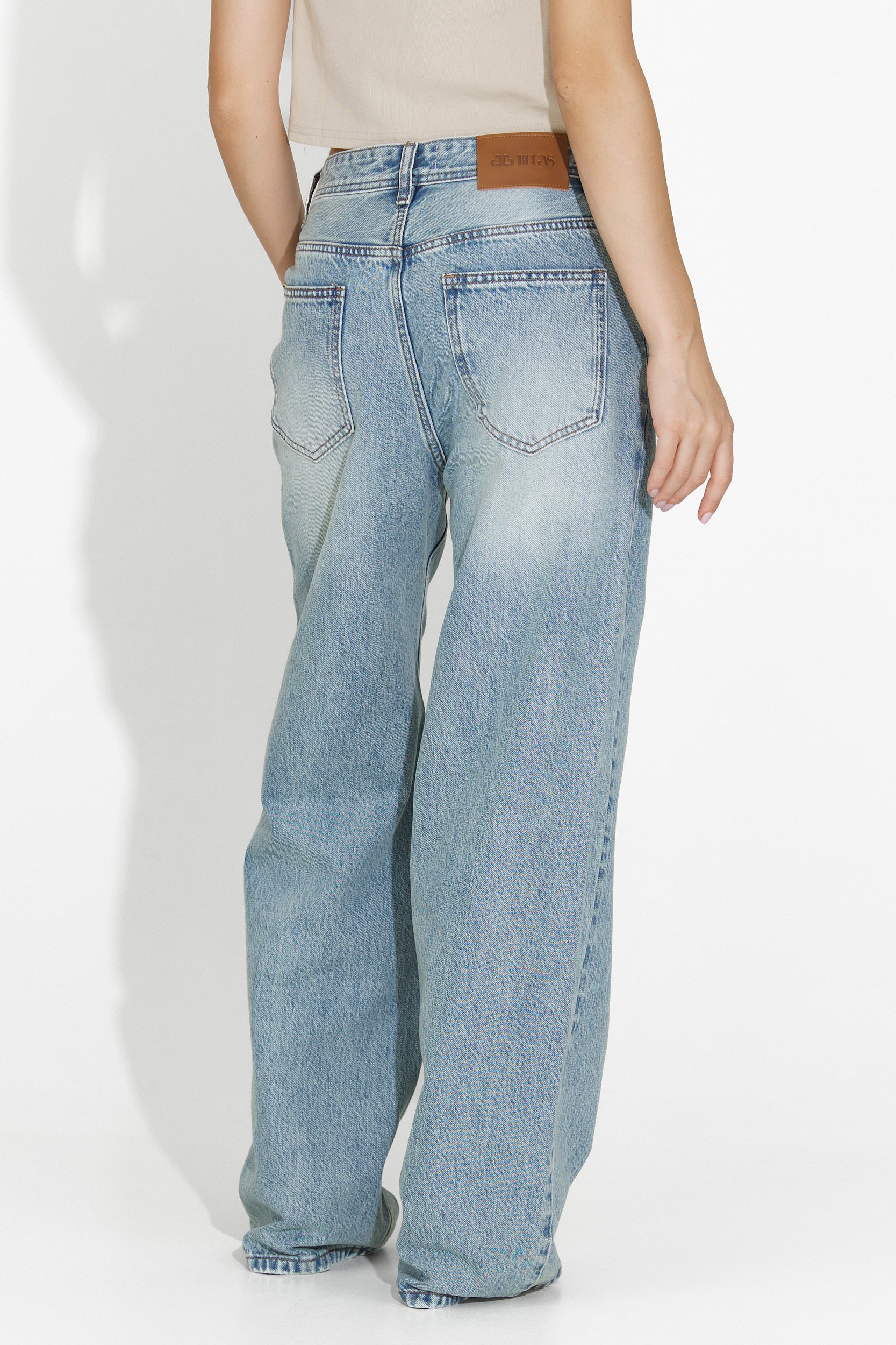 Luma Bogas Női Kék Farmer Casual Stílusban