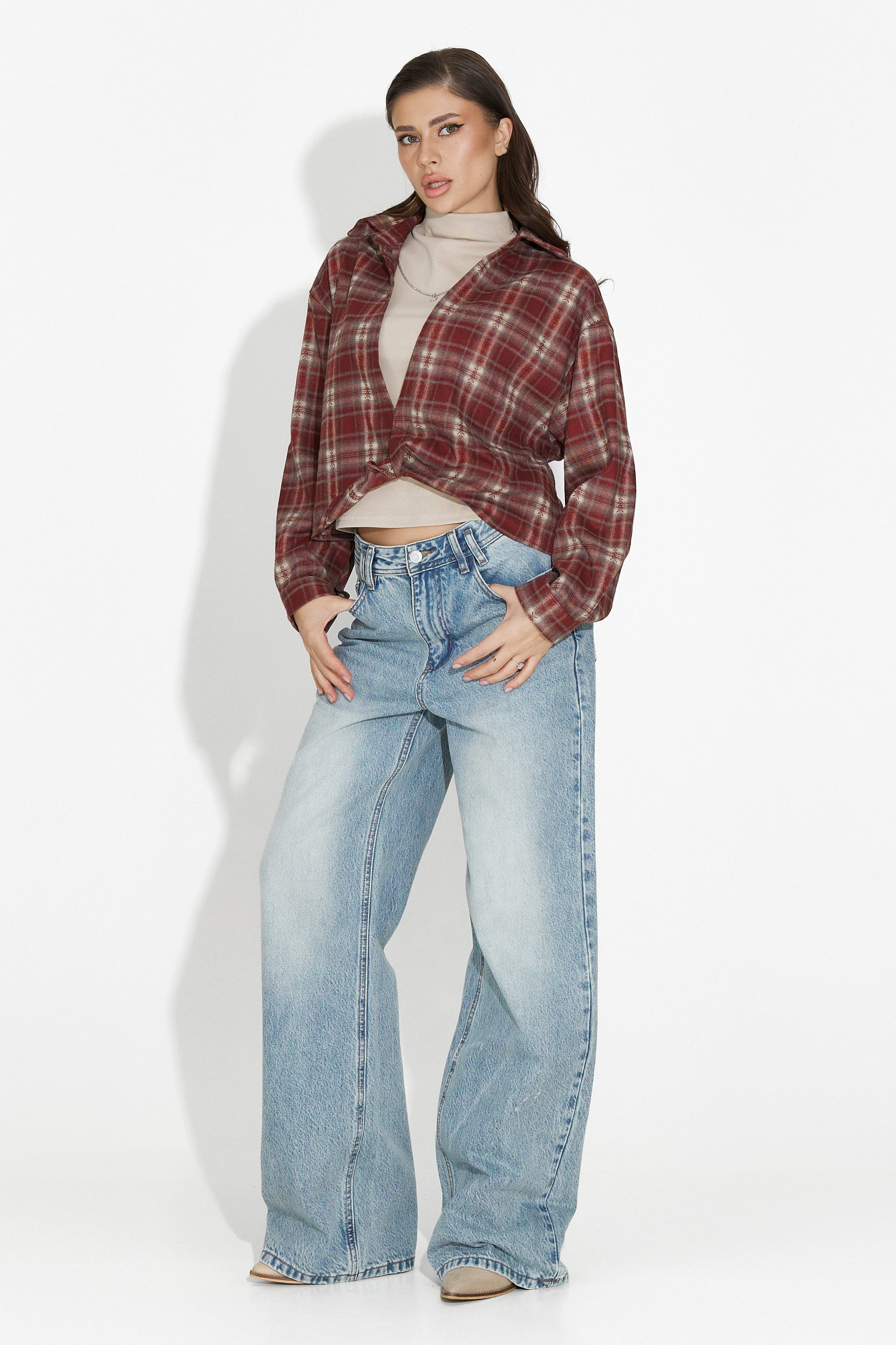 Luma Bogas Női Kék Farmer Casual Stílusban