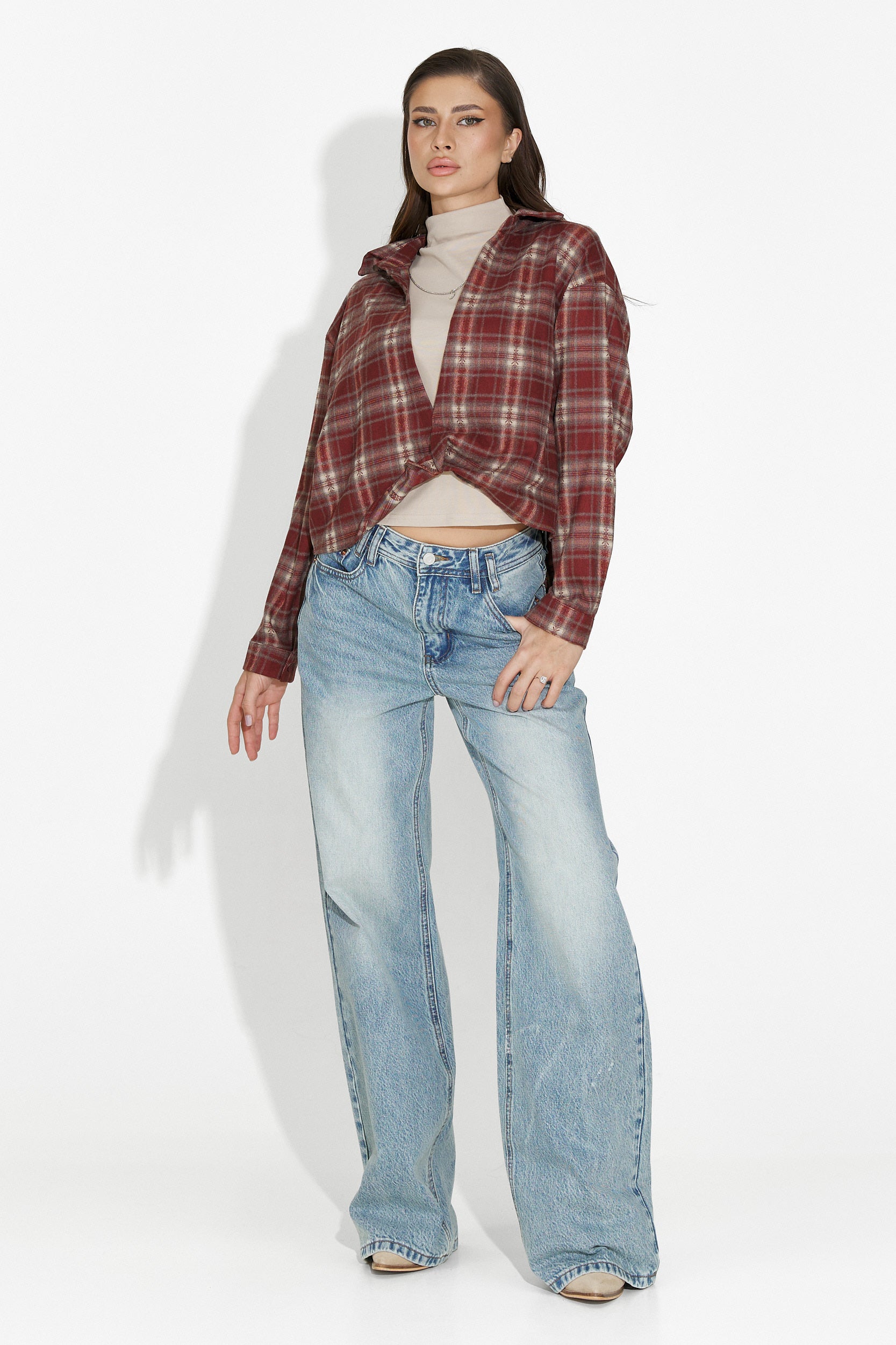 Luma Bogas Női Kék Farmer Casual Stílusban