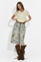 Bristy Bogas khaki női casual farmer