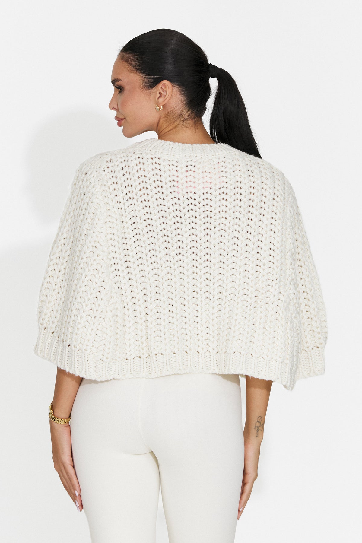 Bluza casual alba Fluceyra Bogas