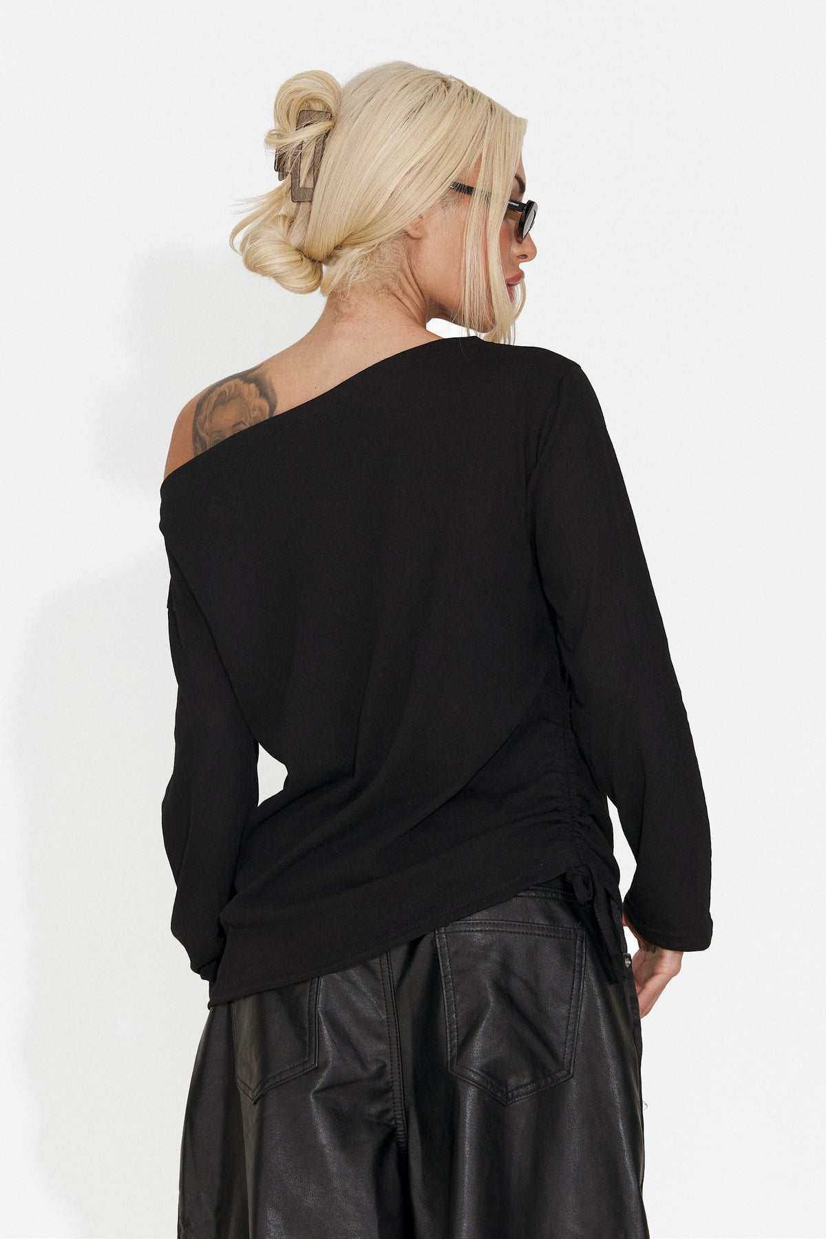 Bluza casual neagra Hosioesia Bogas