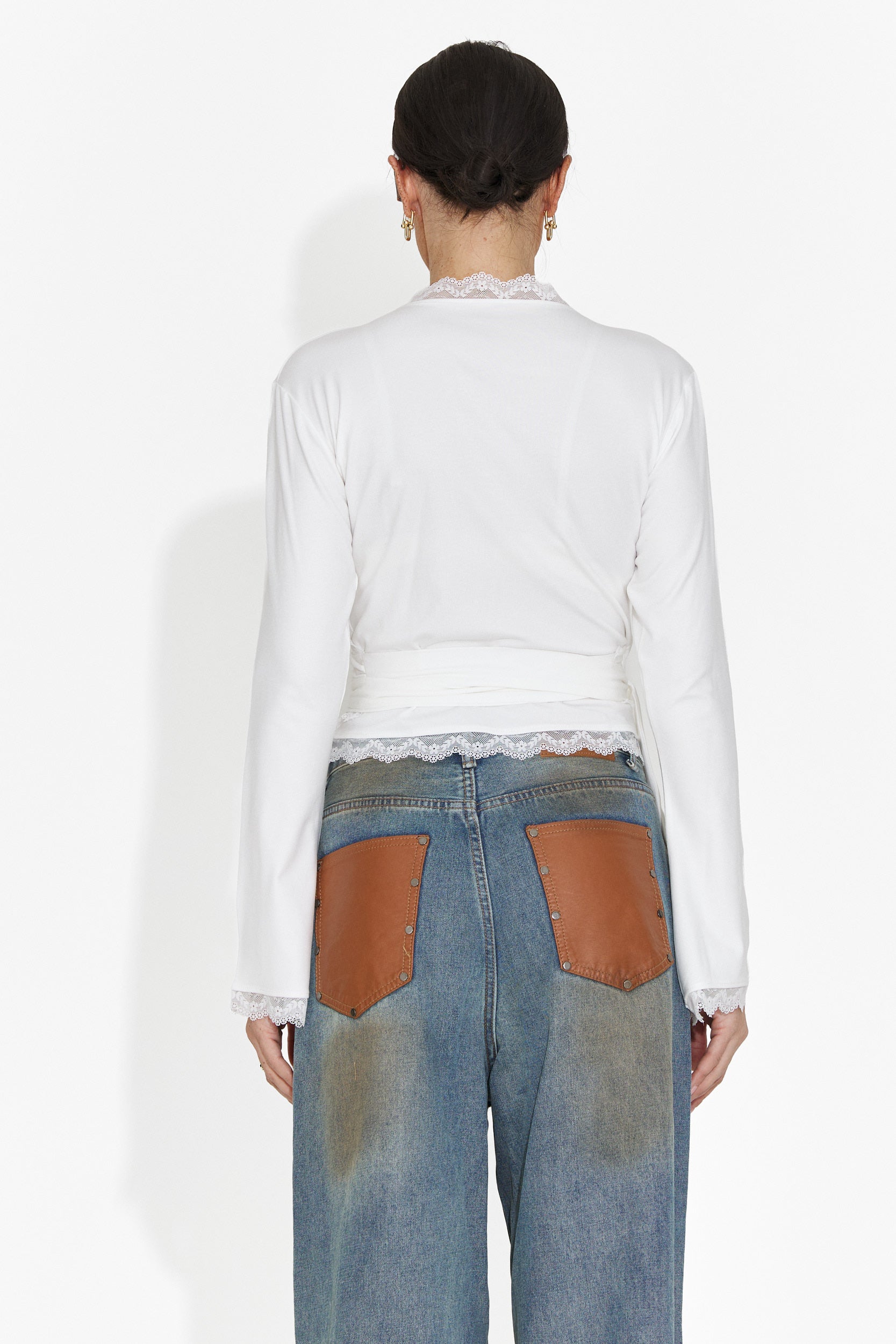 Női alkalmi fehér blúz Zaneta Bogas