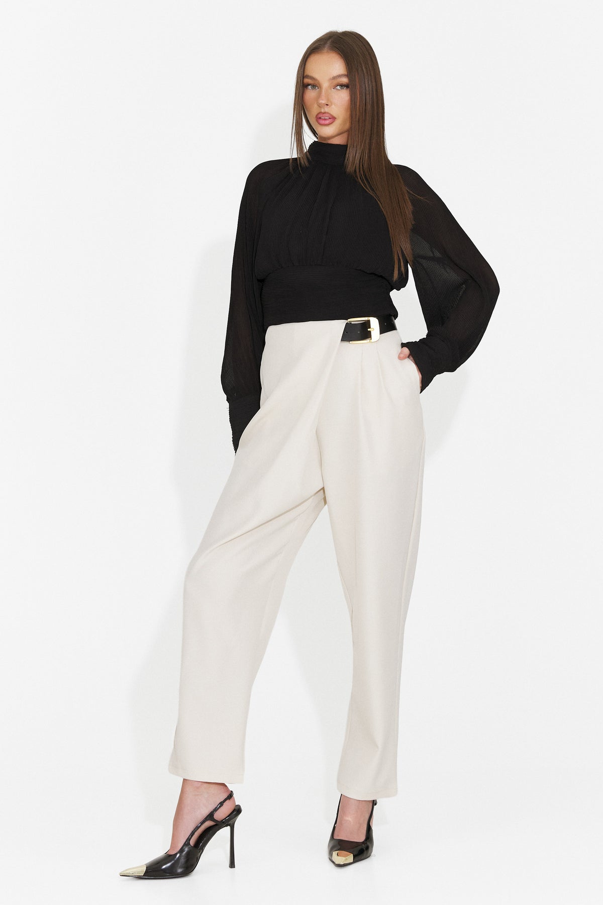 Bluza eleganta neagra Zvauiza Bogas
