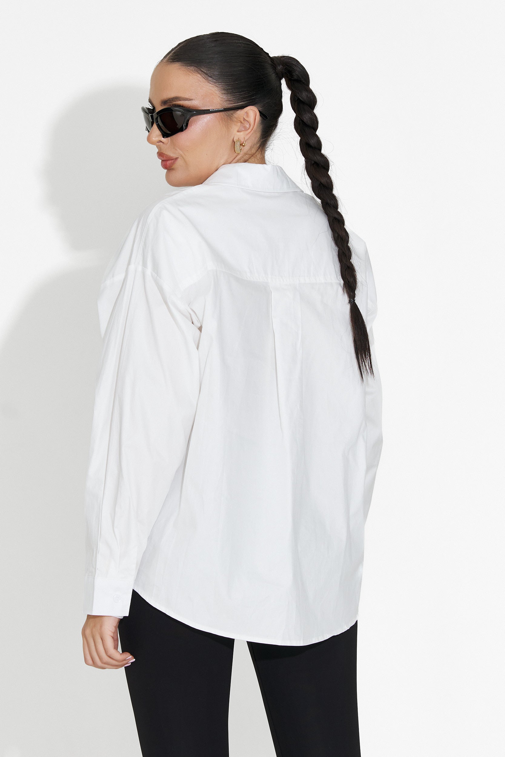 Elaris Bogas Női Fehér Hétköznapi Ing