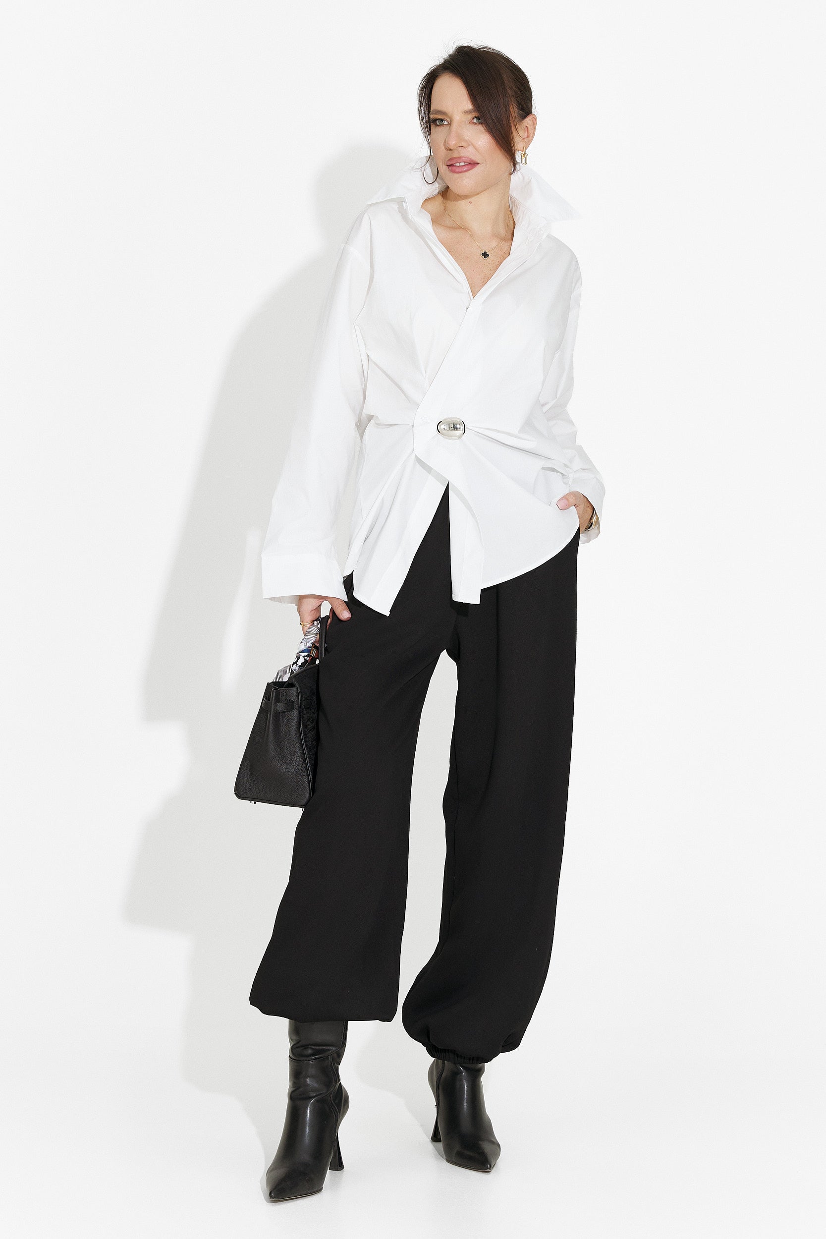 Női fehér alkalmi ing Melynda Bogas