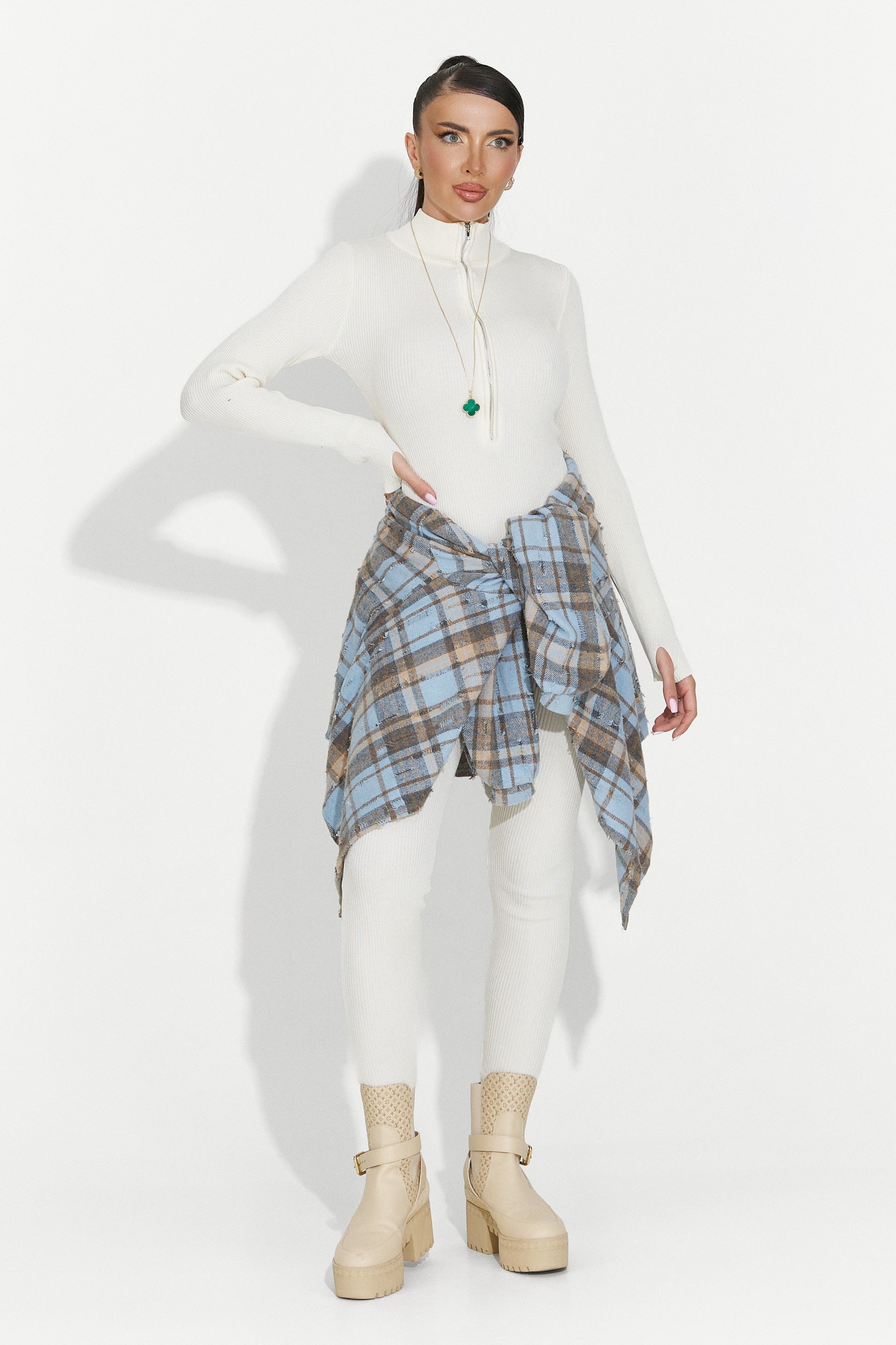 Női alkalmi kék ing Jasara Bogas