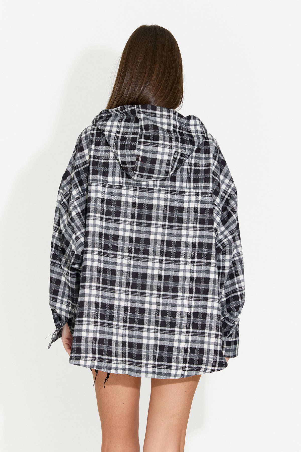 Camasa dama casual negru Drepina Bogas