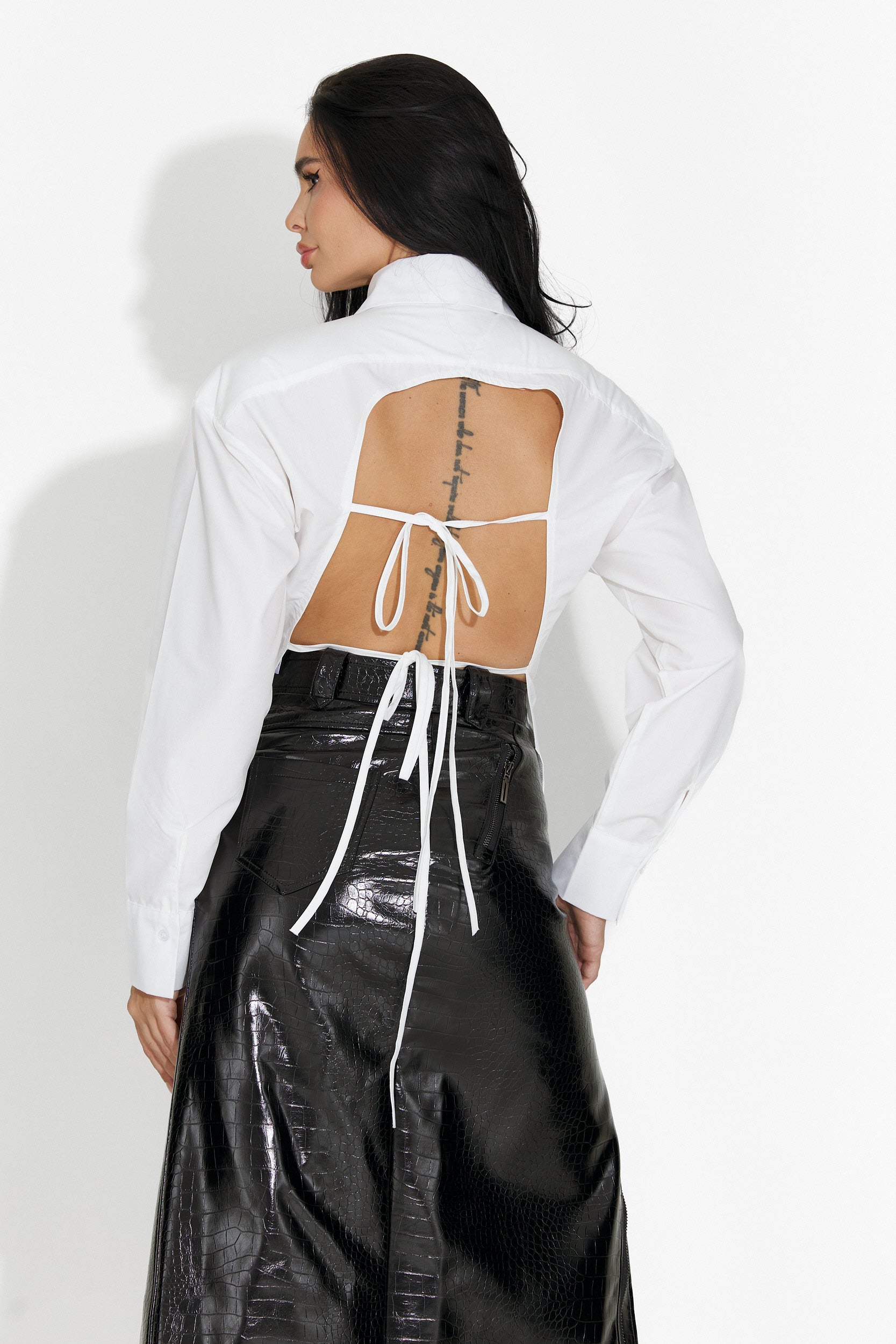 Noralia Bogas Elegáns Fehér Női Blúz