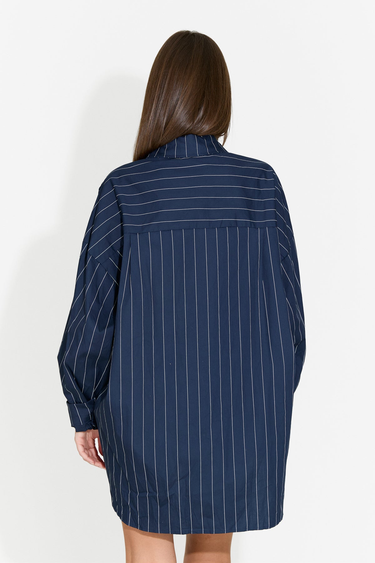 Camasa dama eleganta bleumarin Tastity Bogas