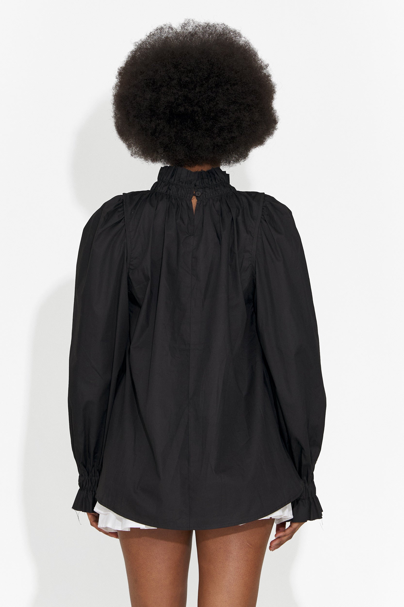 Floriana Bogas Elegáns Fekete Női Ing