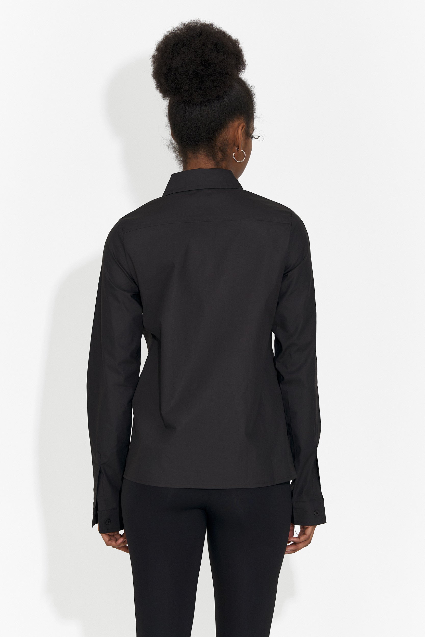 Elegáns fekete női ing Jetie Bogas