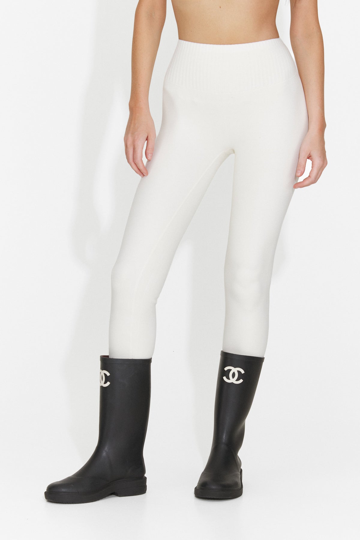 Colanti casual crem Crunivila Bogas