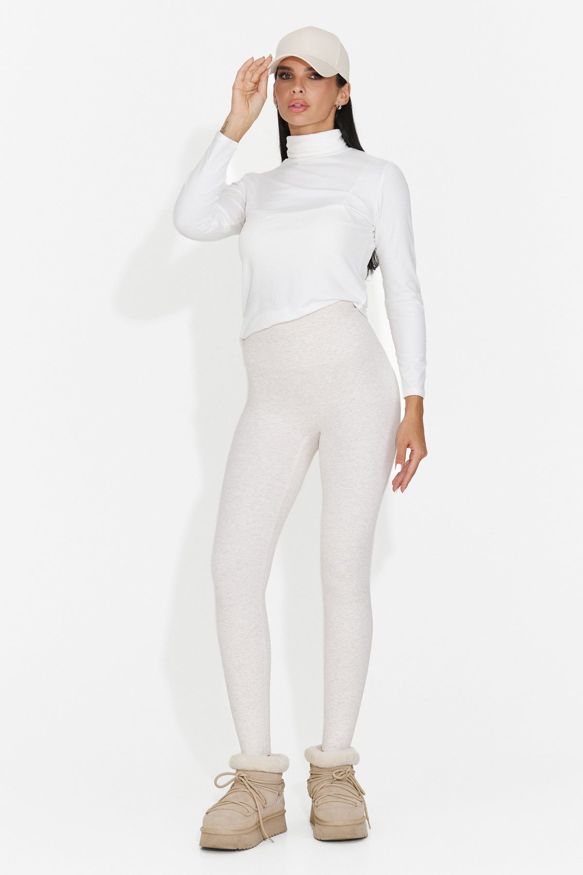Colanti casual crem Pruzena Bogas