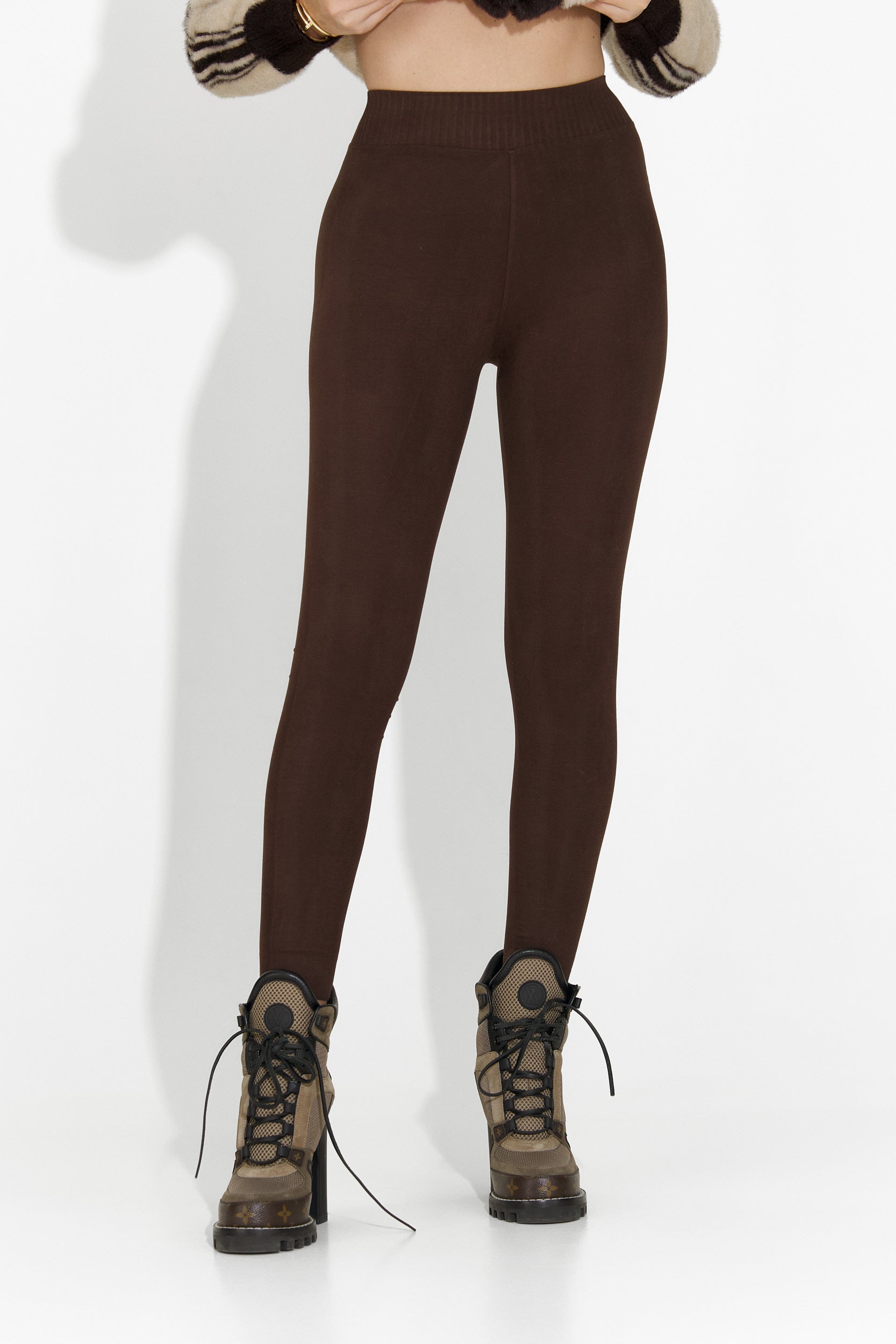 Otalira Bogas Brown Comfortlux Női Leggings