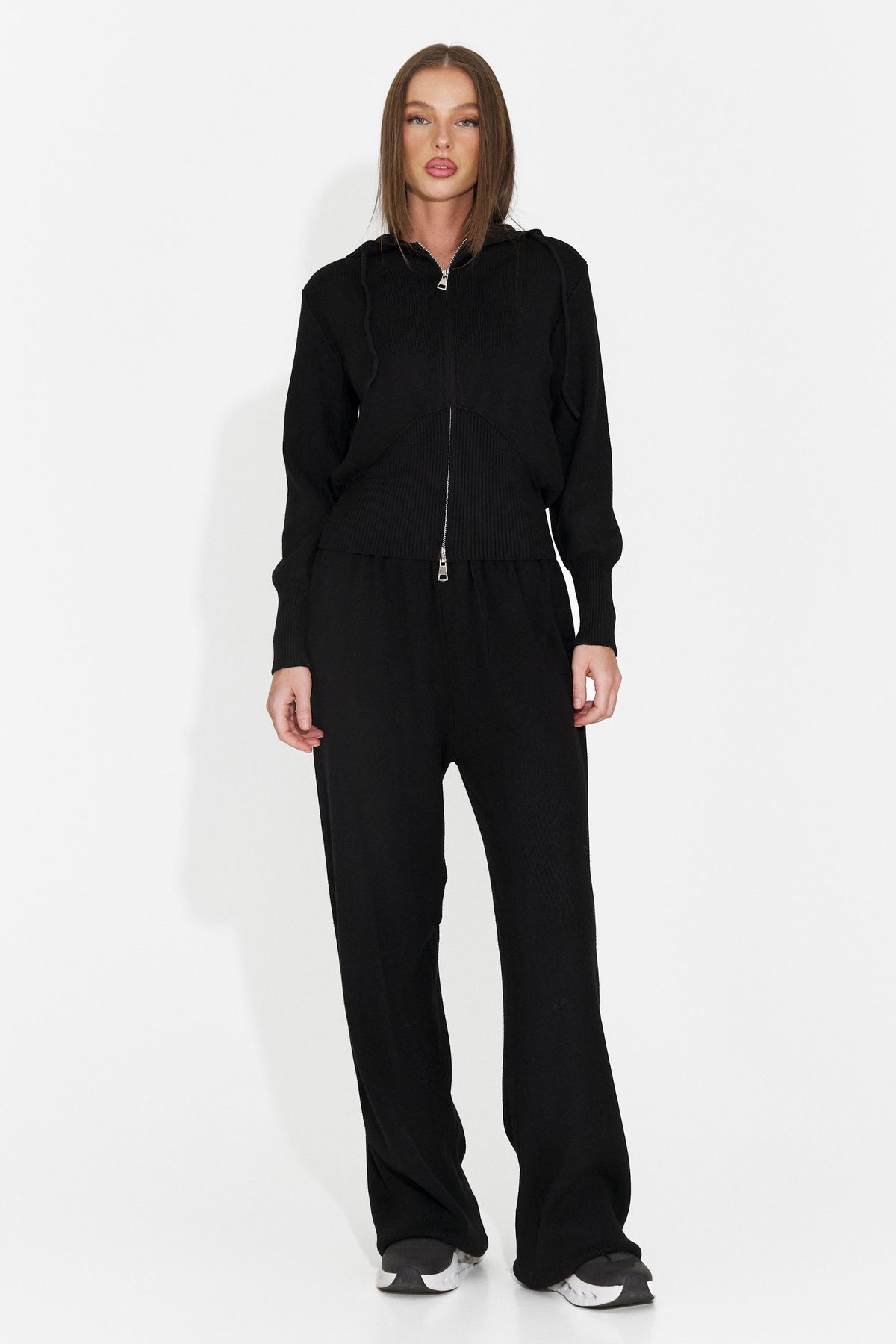 Compleu casual negru Groviroila Bogas