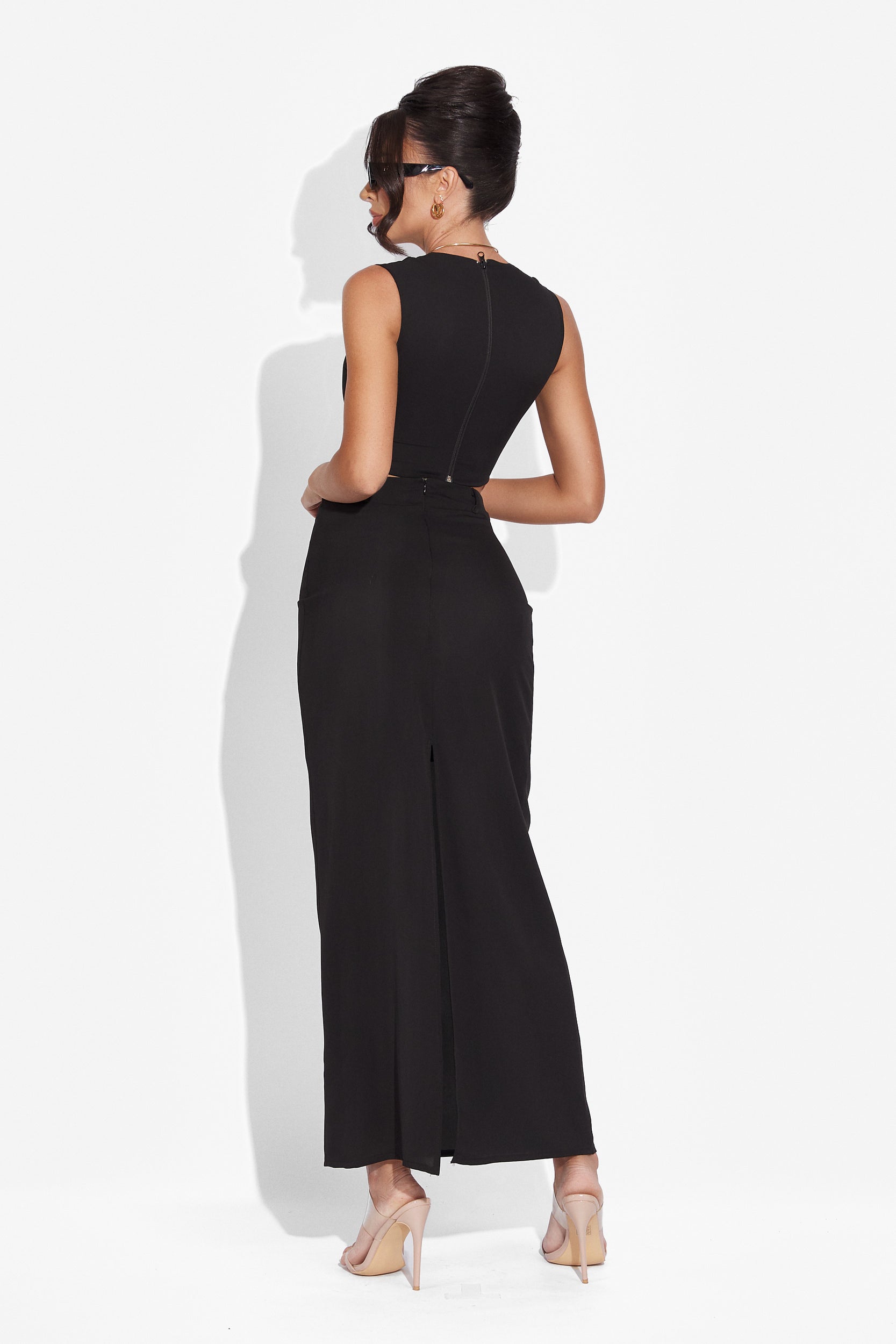 Komplett Arganda Bogas fekete szoknya