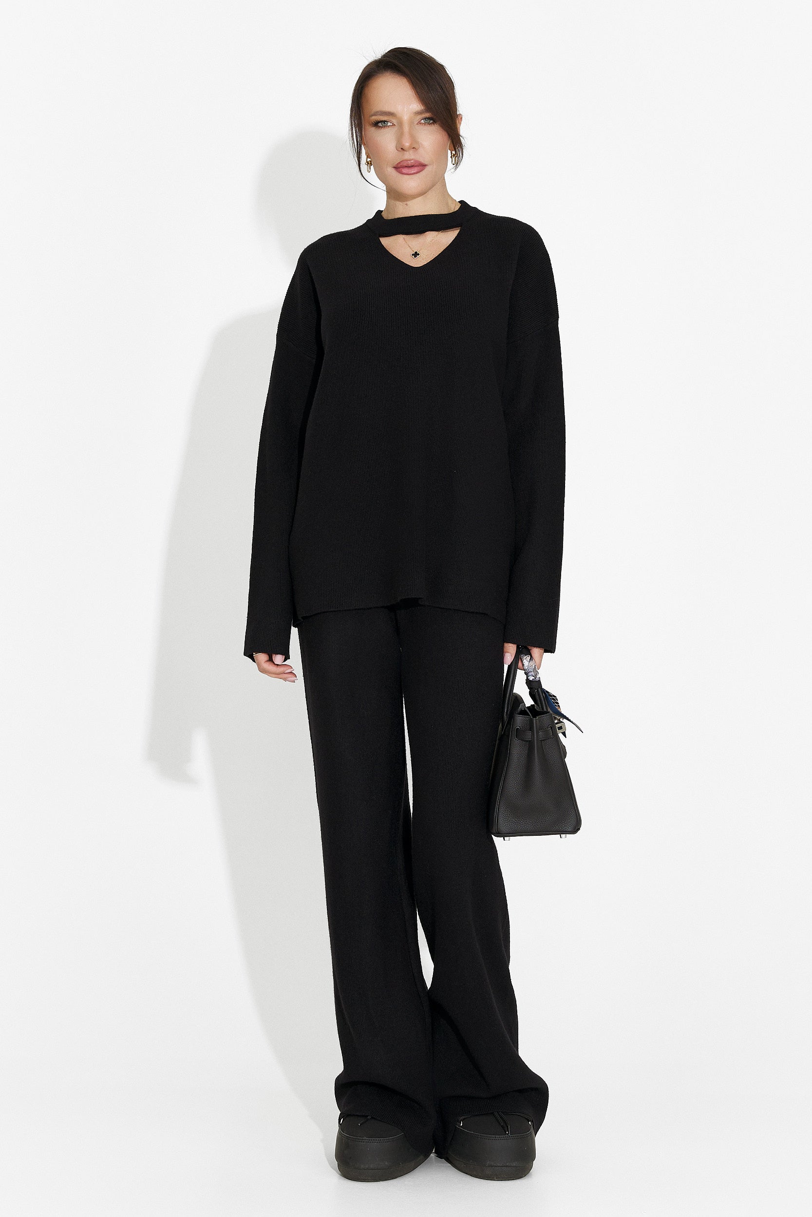 Fekete nadrágos szett Kania Bogas