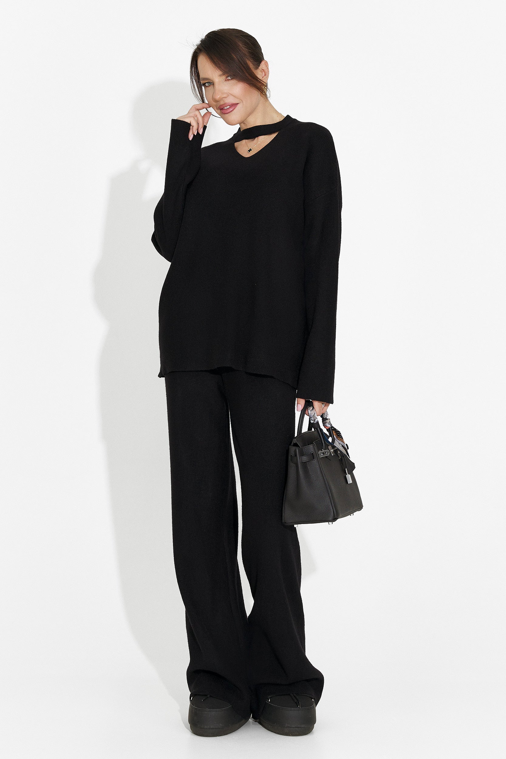 Fekete nadrágos szett Kania Bogas