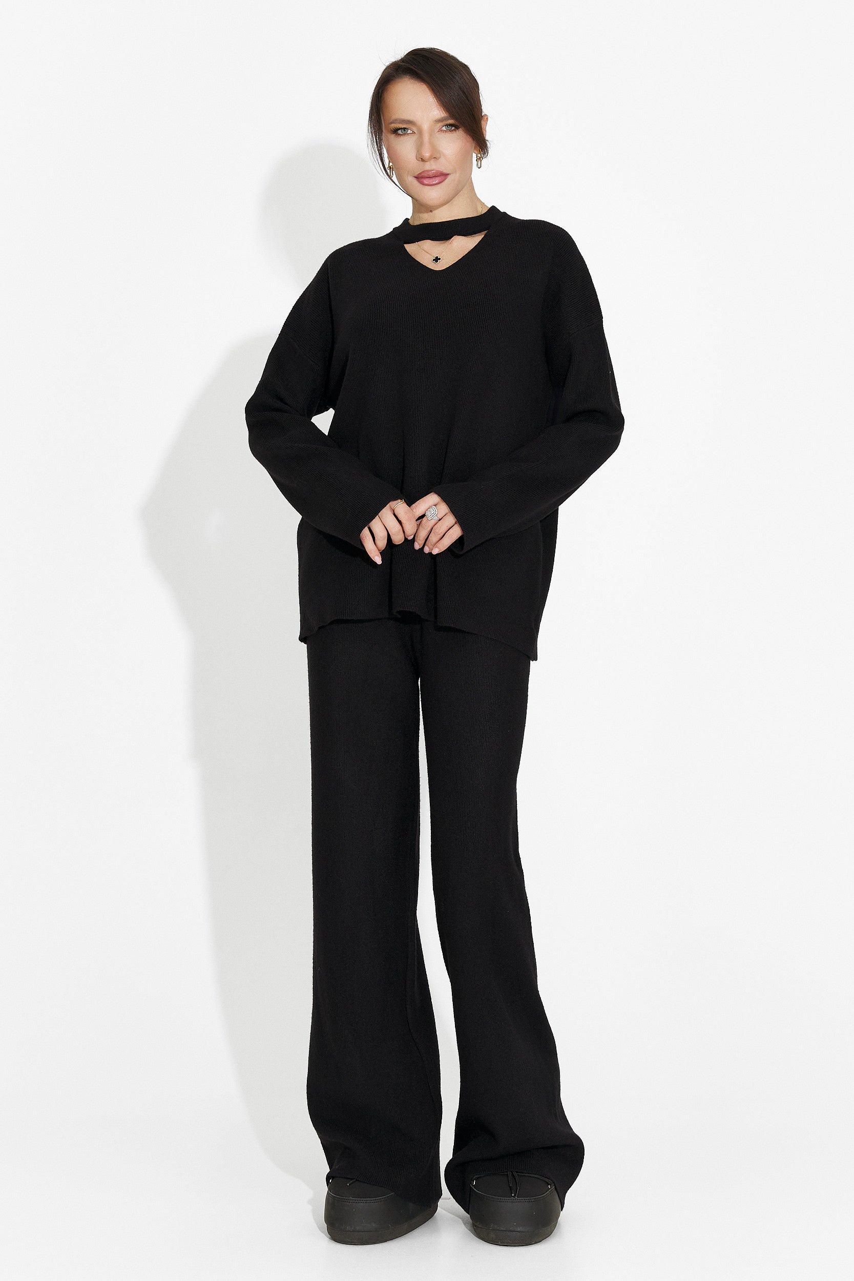 Fekete nadrágos szett Kania Bogas