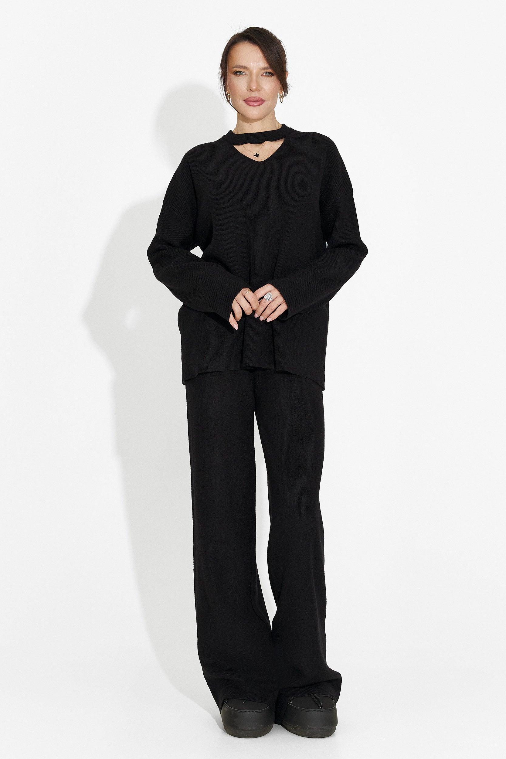 Fekete nadrágos szett Kania Bogas