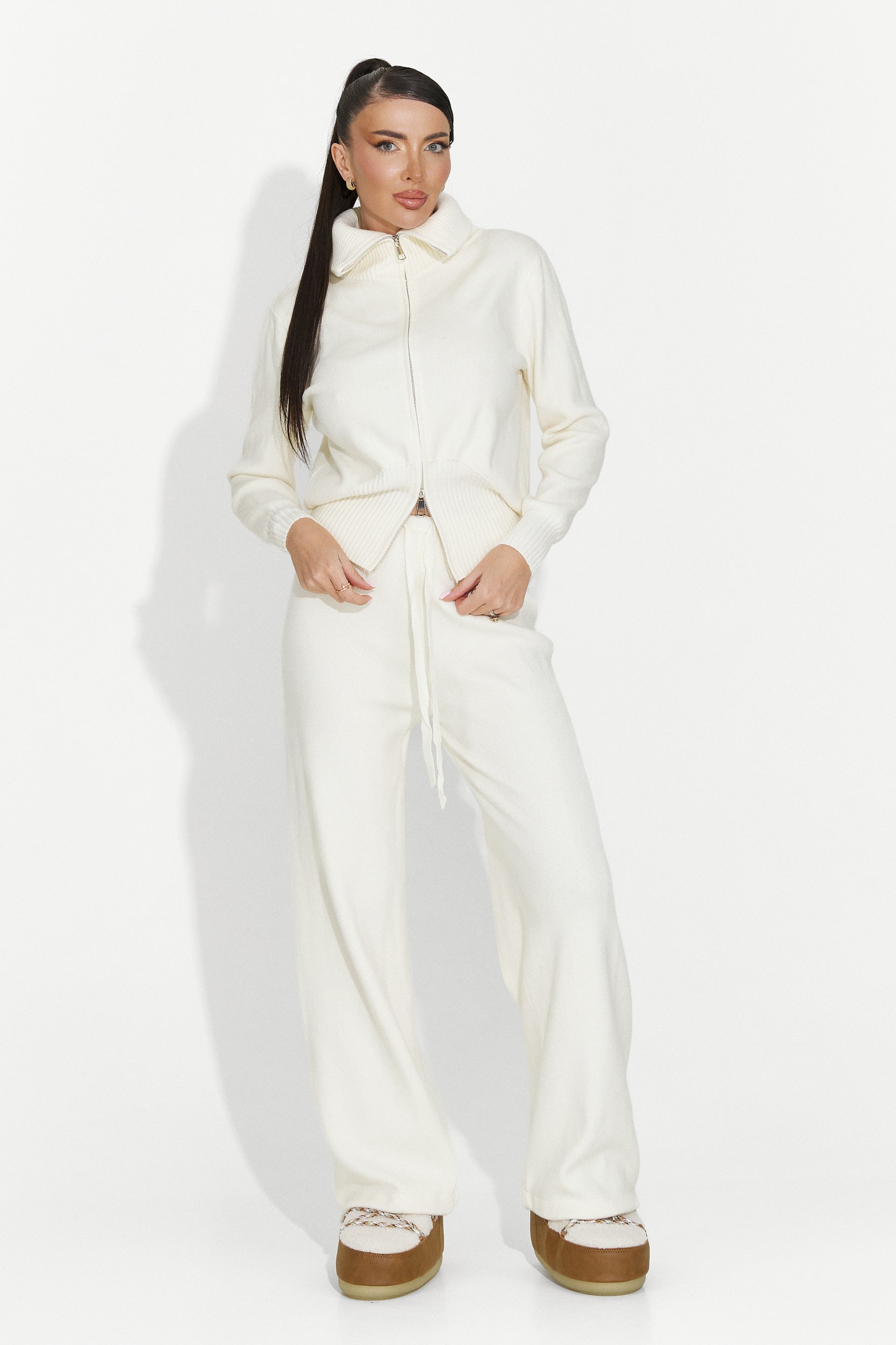 Glenira Bogas Alkalmi Bézs Női Öltöny