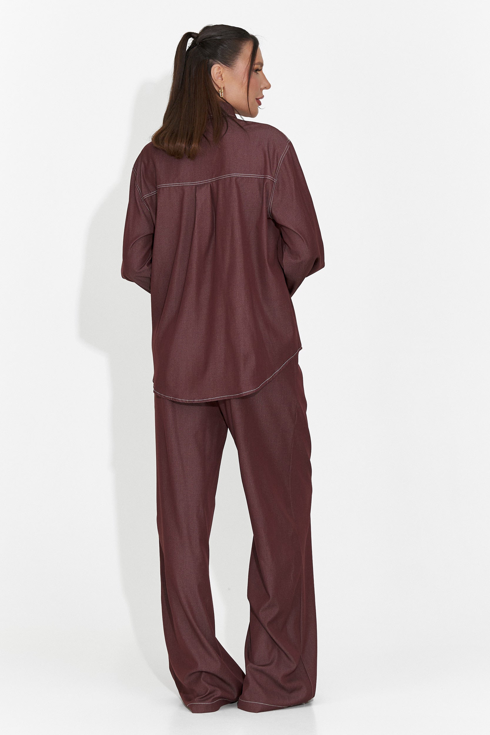 Női alkalmi bordó szett Zunaira Bogas