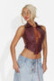 Corset casual Burgundy Crolilela Bogas