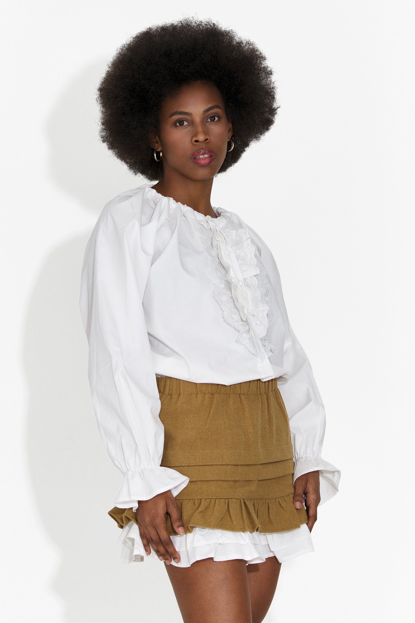 Helenia Bogas Női Barna Hétköznapi Szoknya