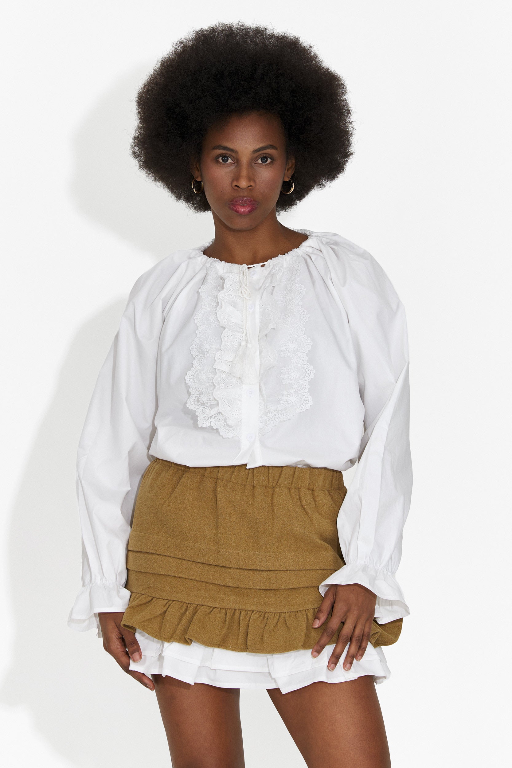 Helenia Bogas Női Barna Hétköznapi Szoknya