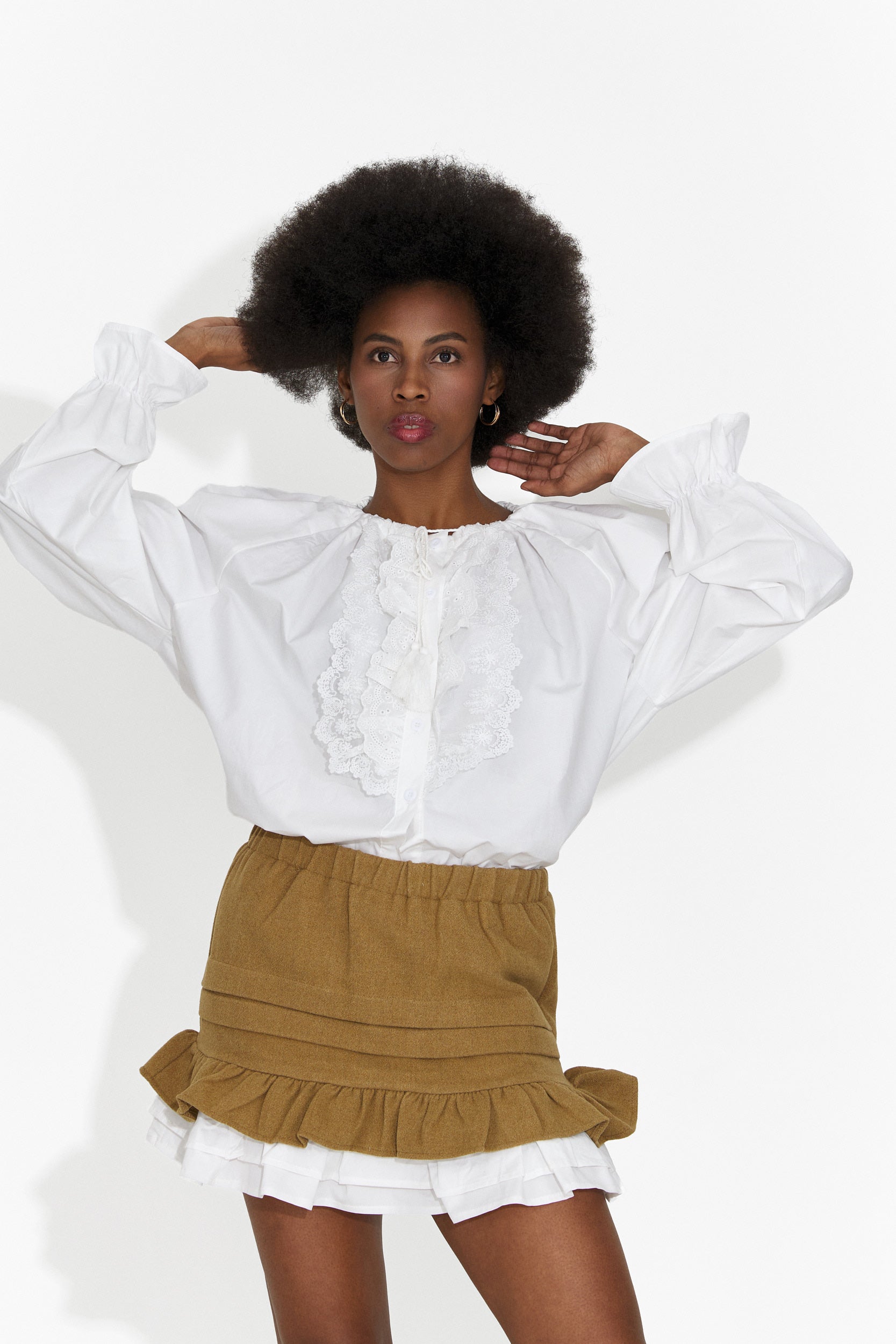 Helenia Bogas Női Barna Hétköznapi Szoknya