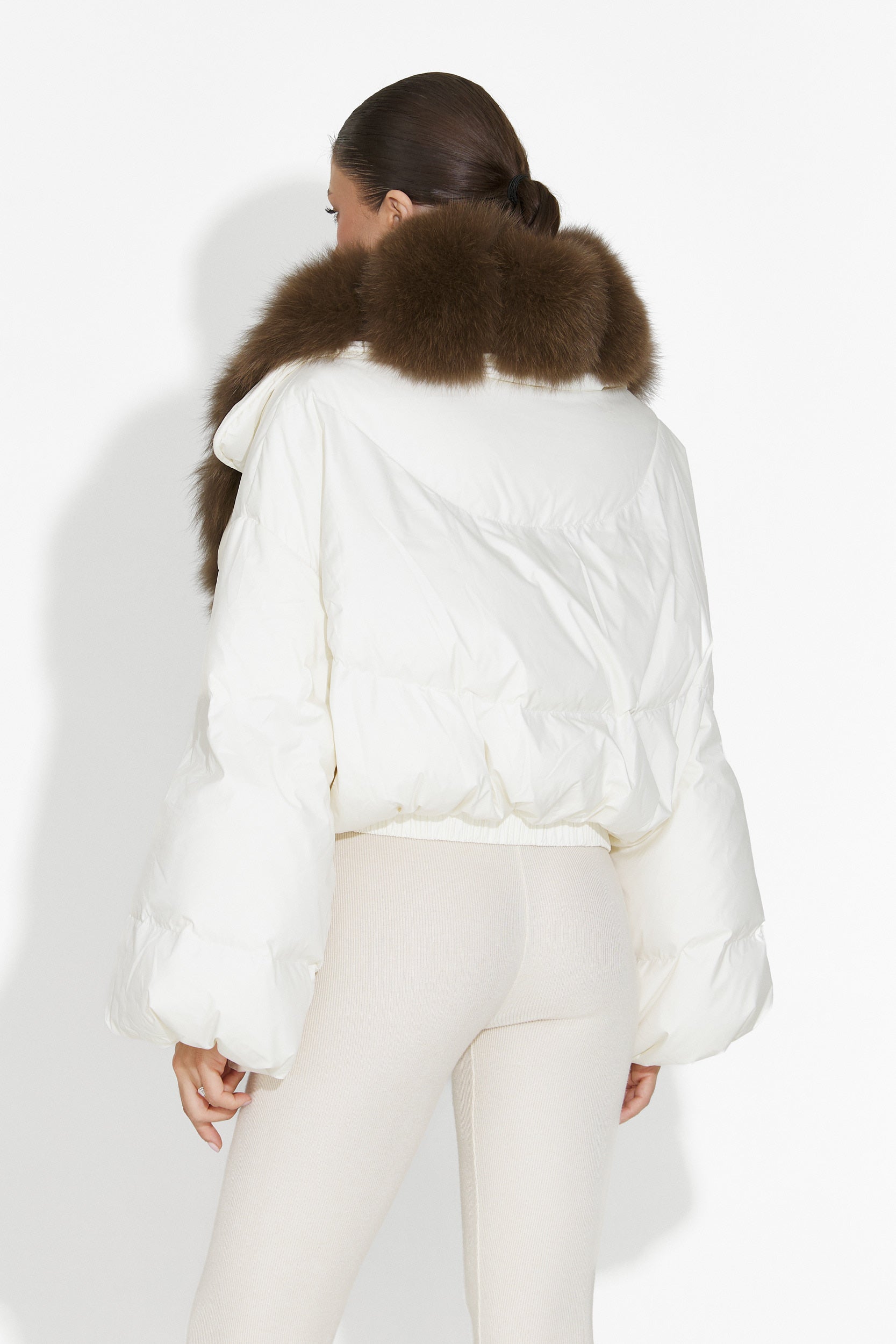 Selvoria Bogas bézs női dzseki