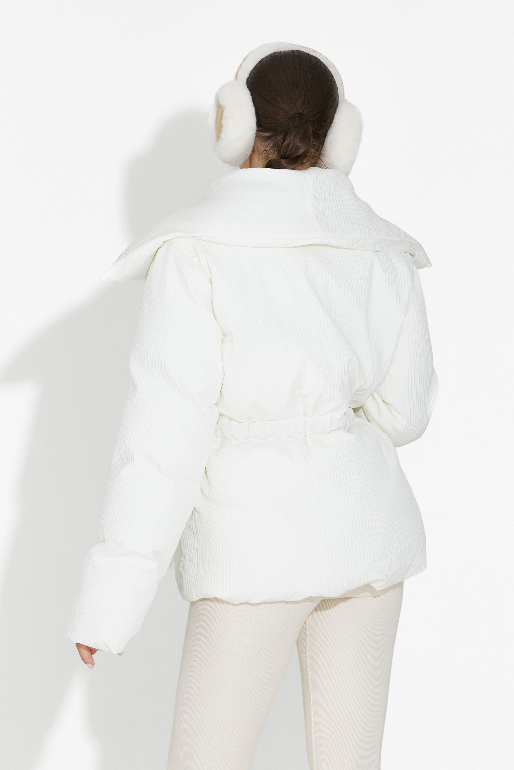 Eonica Bogas Casual Fehér Női Dzseki