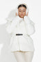 Eonica Bogas Casual Fehér Női Dzseki