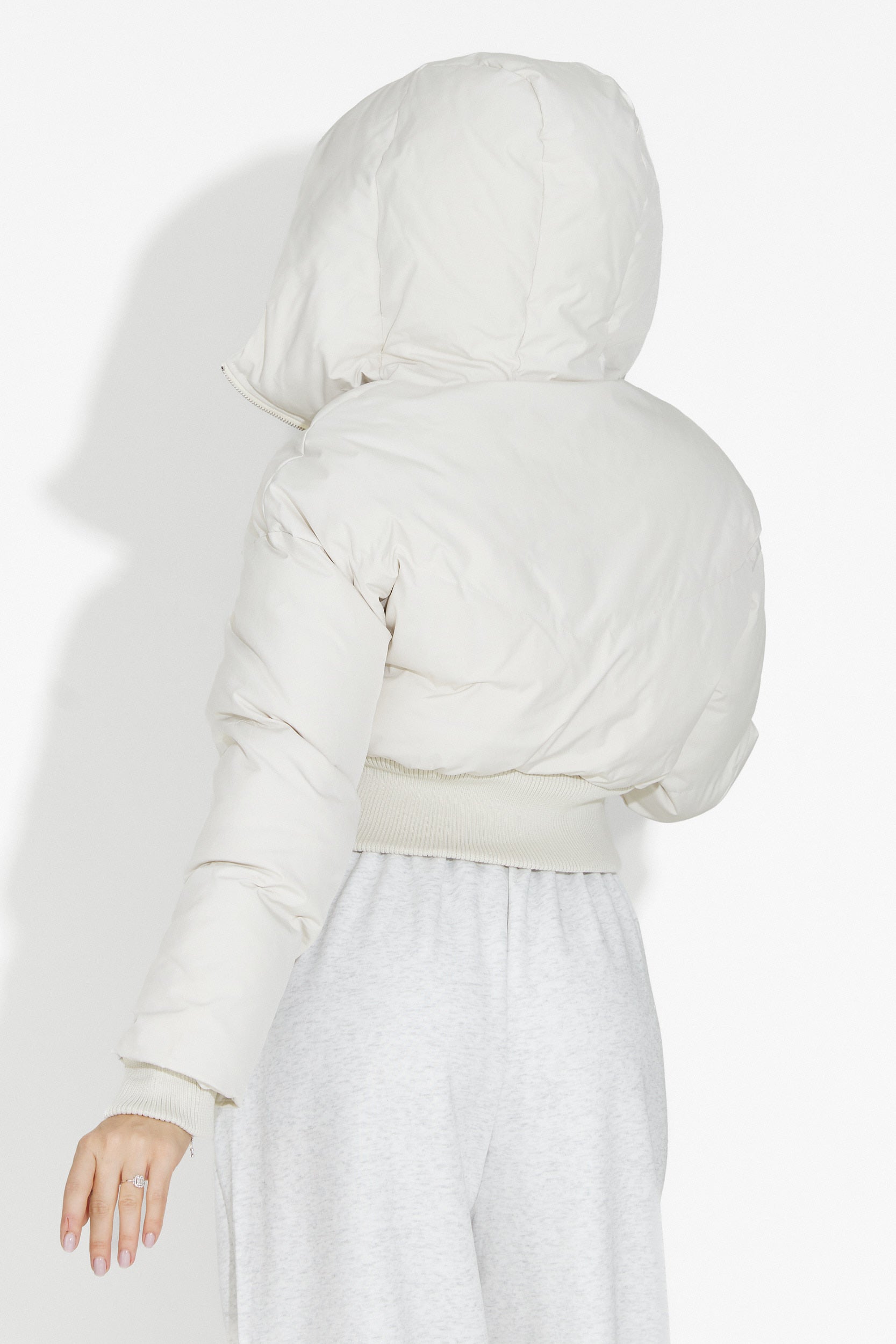 Lumaya Bogas Bezs Casual Női Dzseki