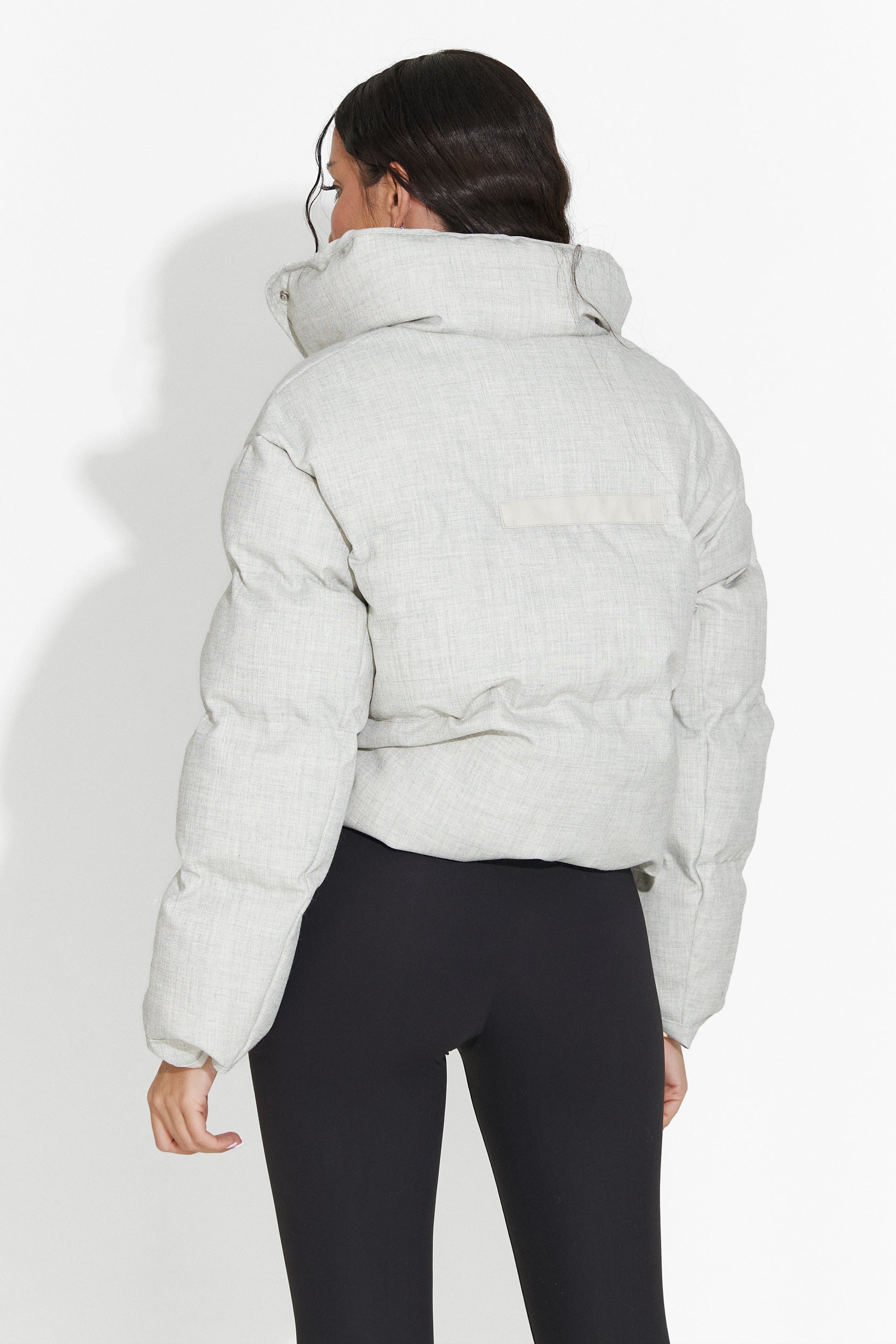 Szürke női alkalmi dzseki Elvora Bogas