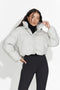Elvora Bogas Casual Szürke Női Dzseki