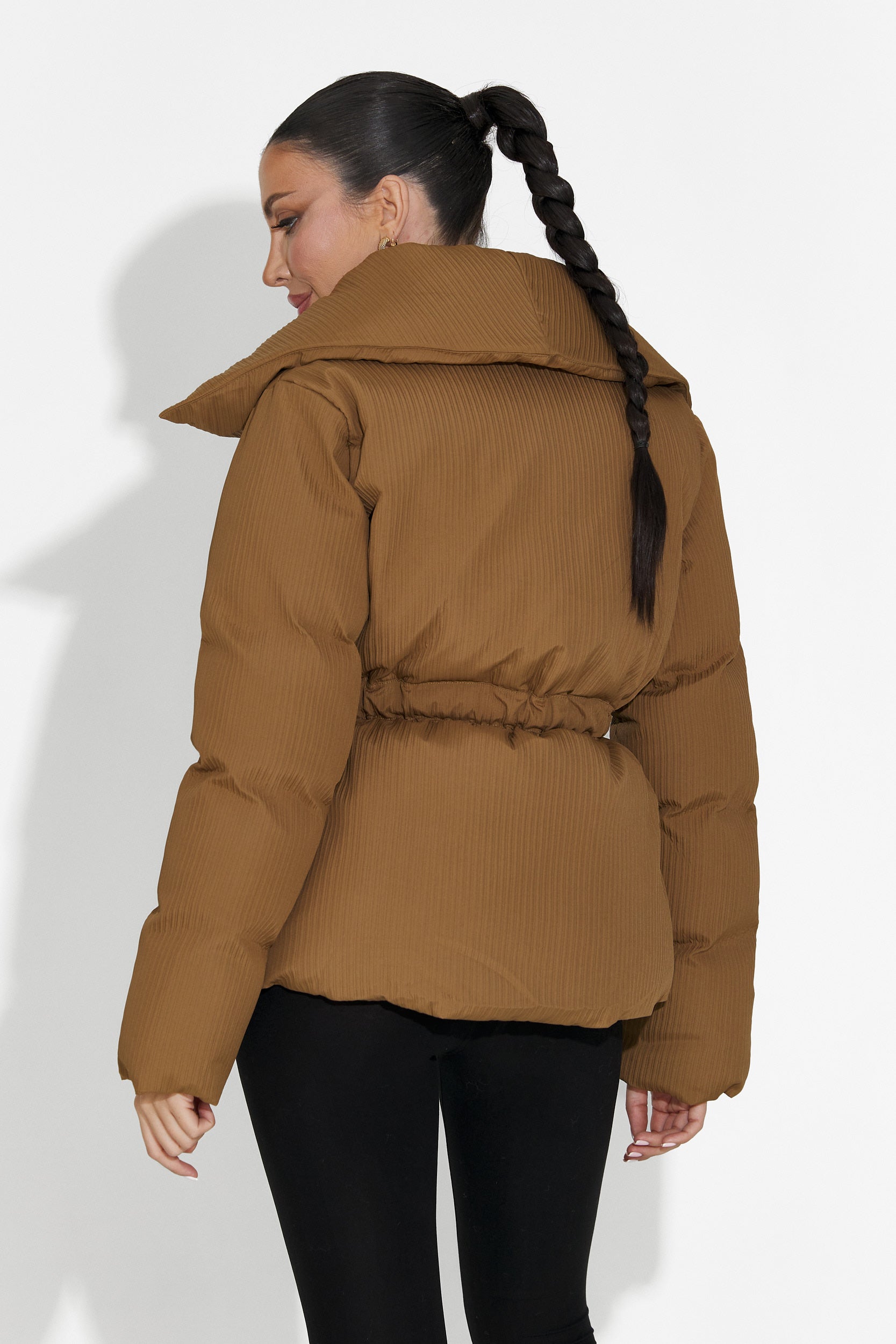 Eonica Bogas hétköznapi barna női dzseki