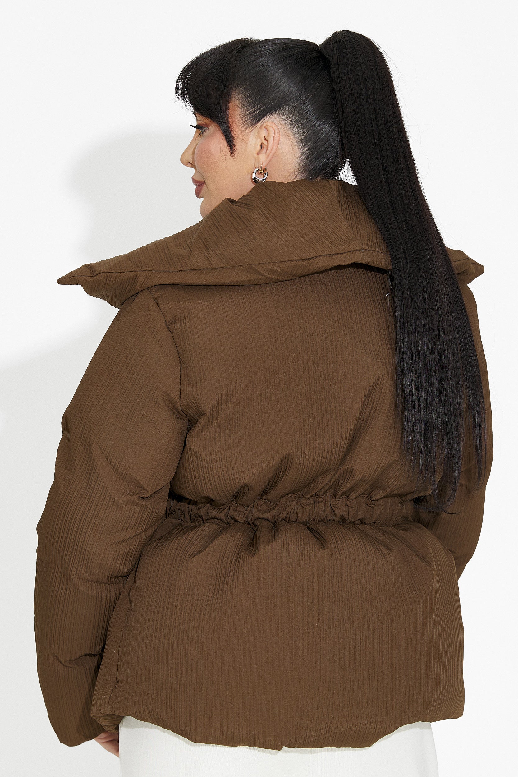 Női barna casual dzseki Kenyra Bogas