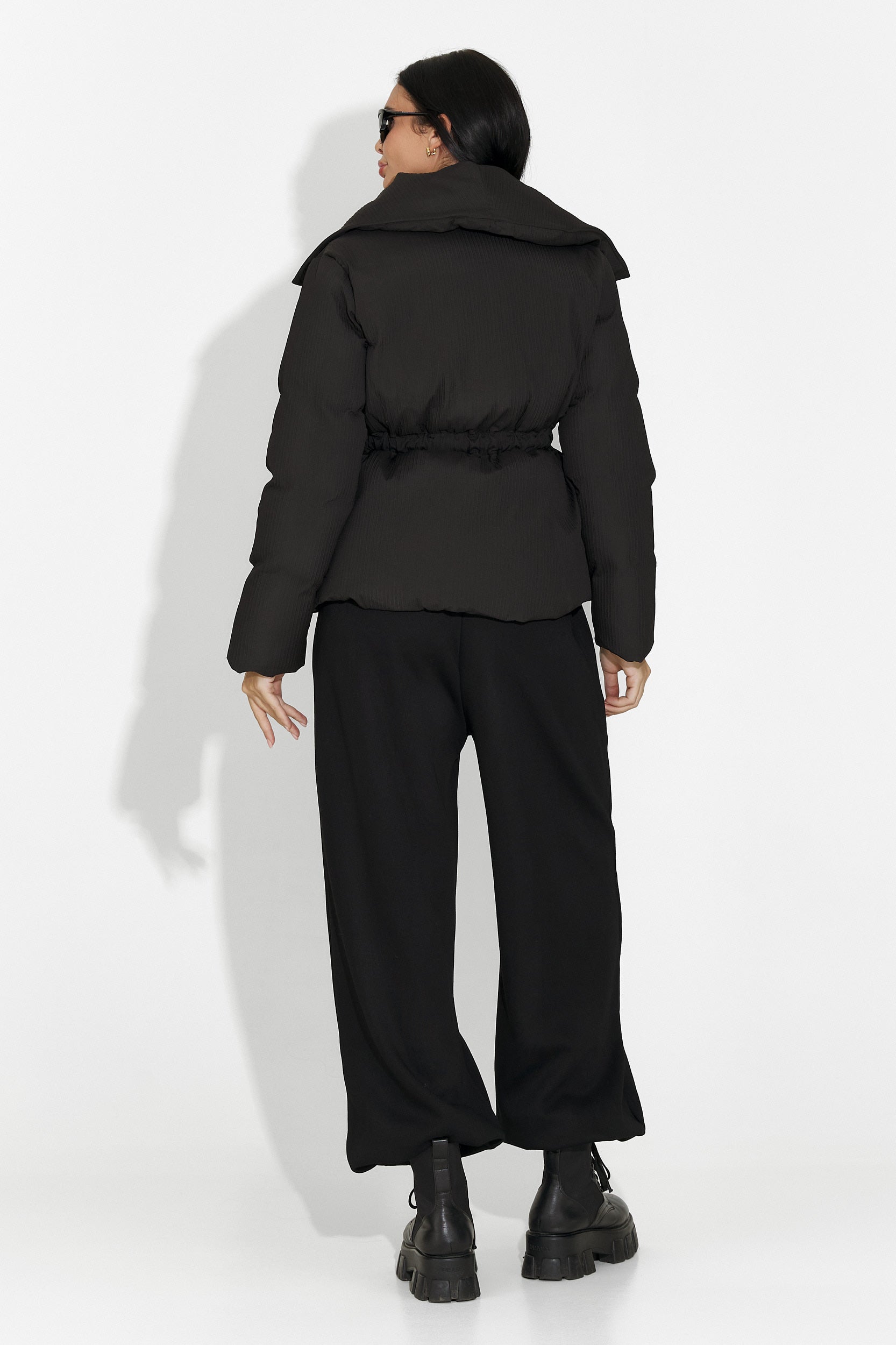 Eonica Bogas alkalmi fekete női dzseki