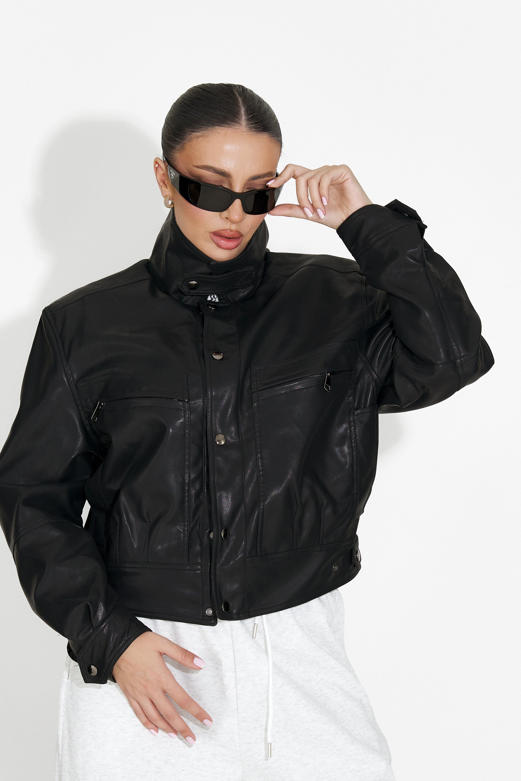 Giselia Bogas Alkalmi Fekete Női Dzseki