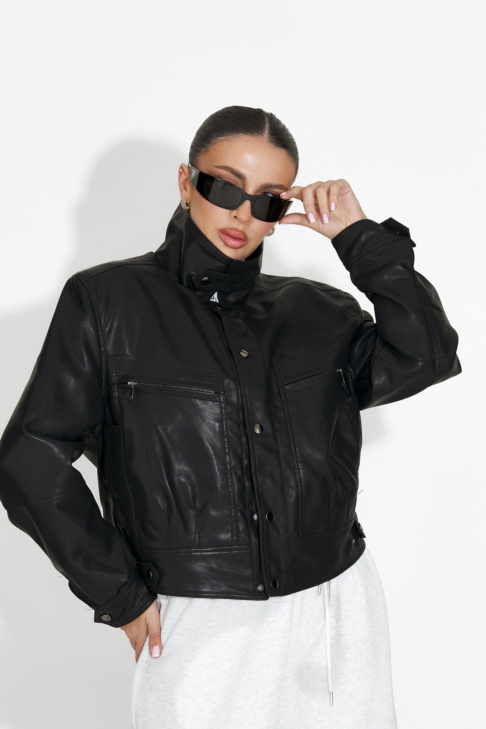 Giselia Bogas Alkalmi Fekete Női Dzseki