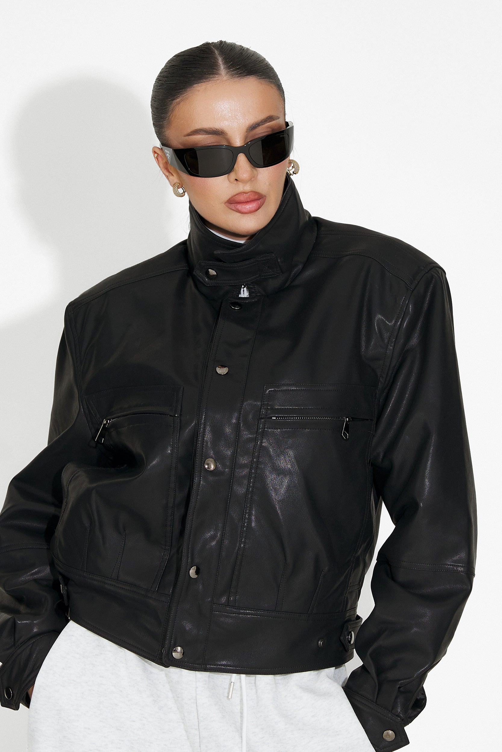 Giselia Bogas Alkalmi Fekete Női Dzseki